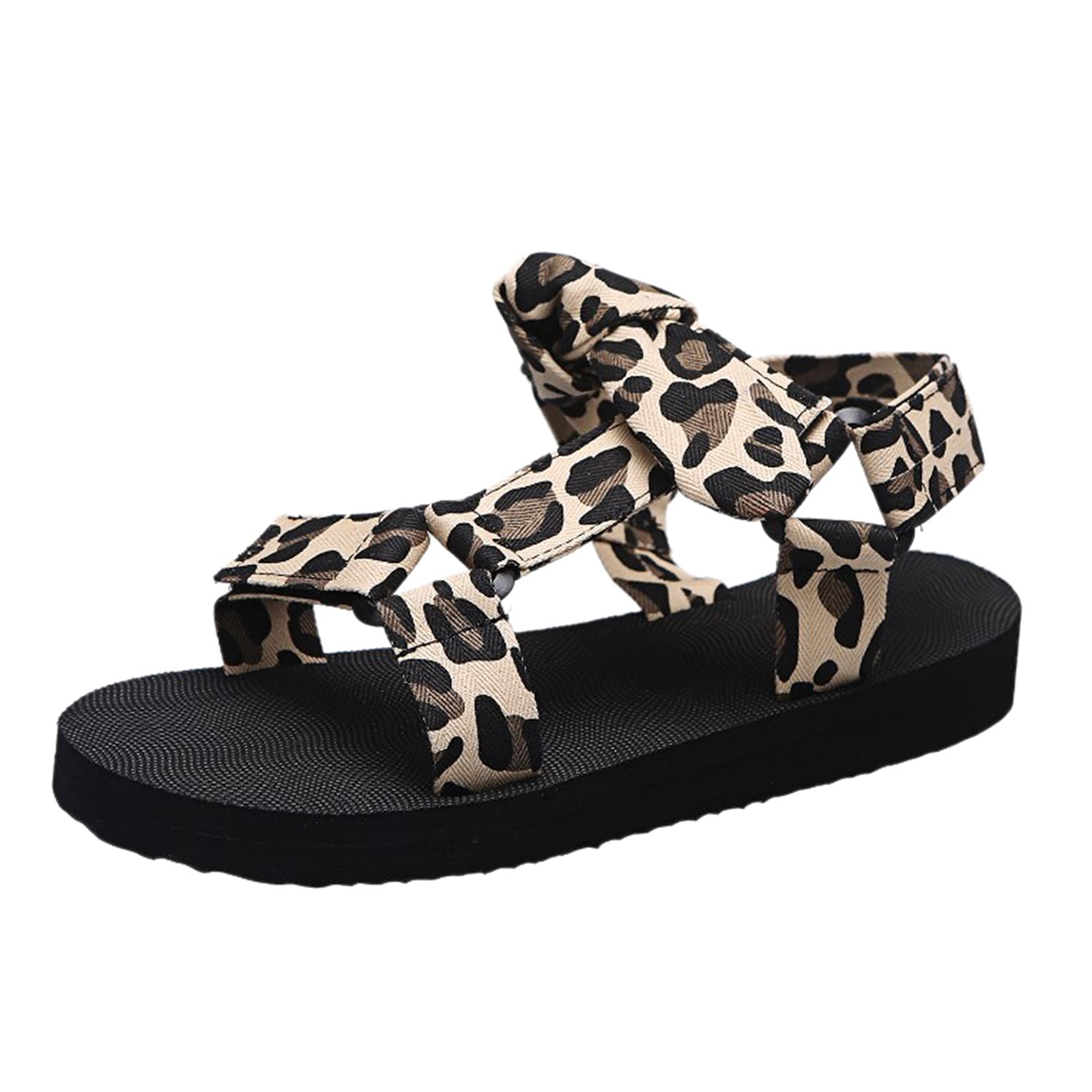 Women's Hemlock Flat Sandals - Comfortable Open Toe Summer Beach Shoes for Teens & Adults - Perfect for Casual Outings, Vacations & Poolside Relaxation