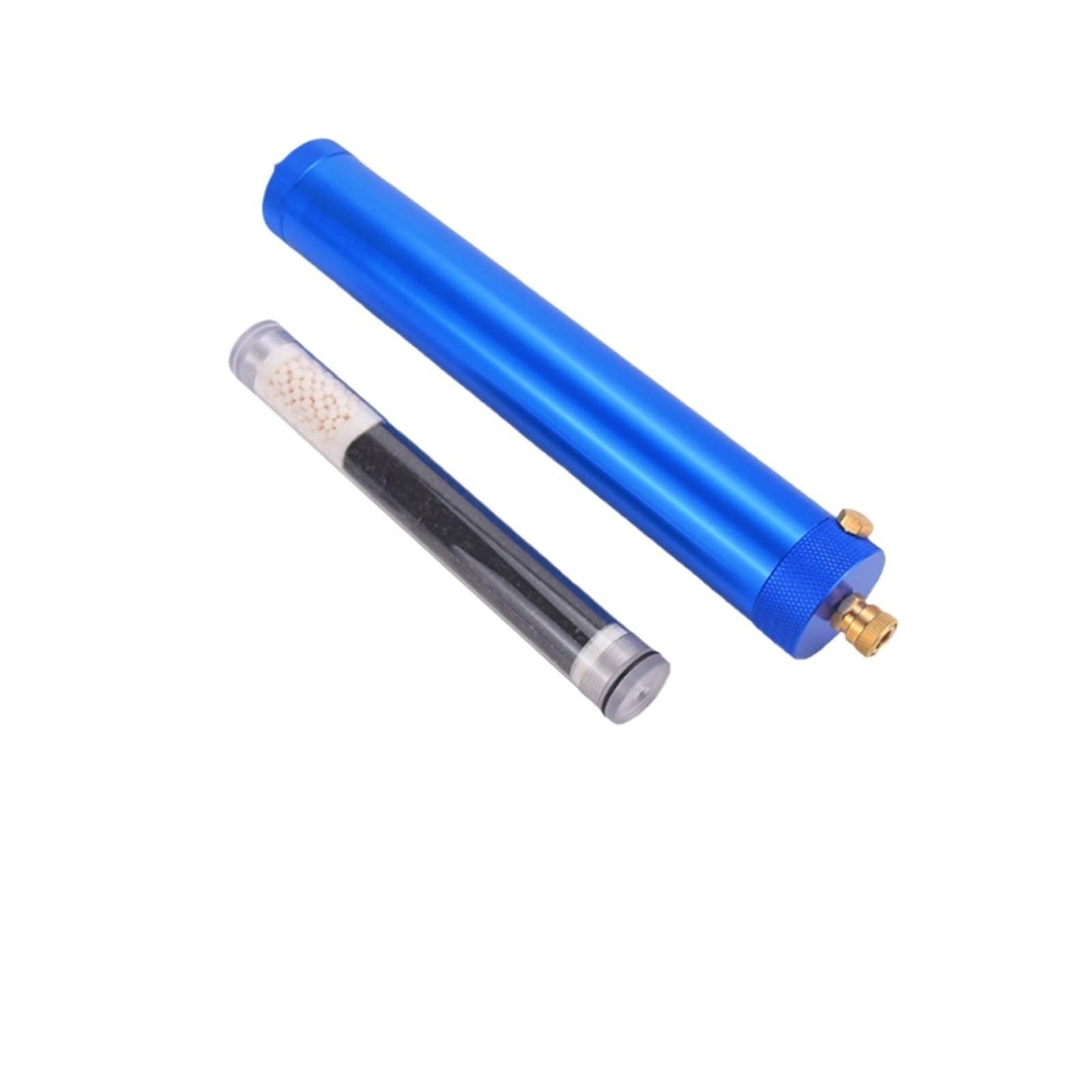 30MPA 300Bar 4500Psi High Pressure PCP Air Compressor Filter Oil Water Separator - Submersible Air Purification System for PCP Rifles (Blue) - Perfect for Hunting, Shooting Sports & Airgun Maintenance