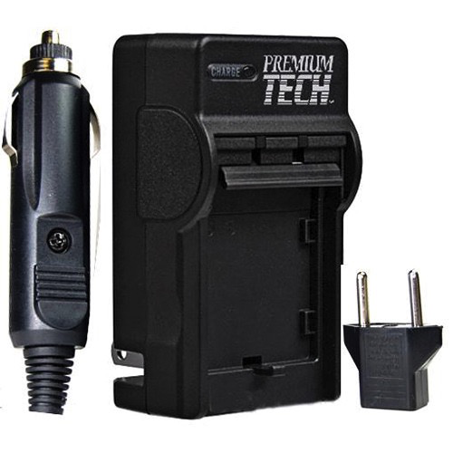 Premium Tech PT 90 Fast Charger for NB 12L & NB 13L Batteries - Quick Charge Compatible for Laptops, Tablets & Mobile Devices - Perfect for Home, Office & Travel Use