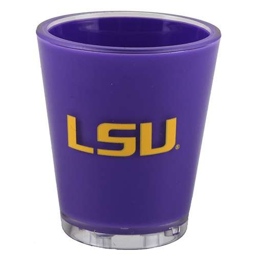 LSU Tigers Shot Glass - Officially Licensed Duck House Collectible for Bourbon & Whiskey - Perfect for Game Day, Tailgating & LSU Fan Gifts