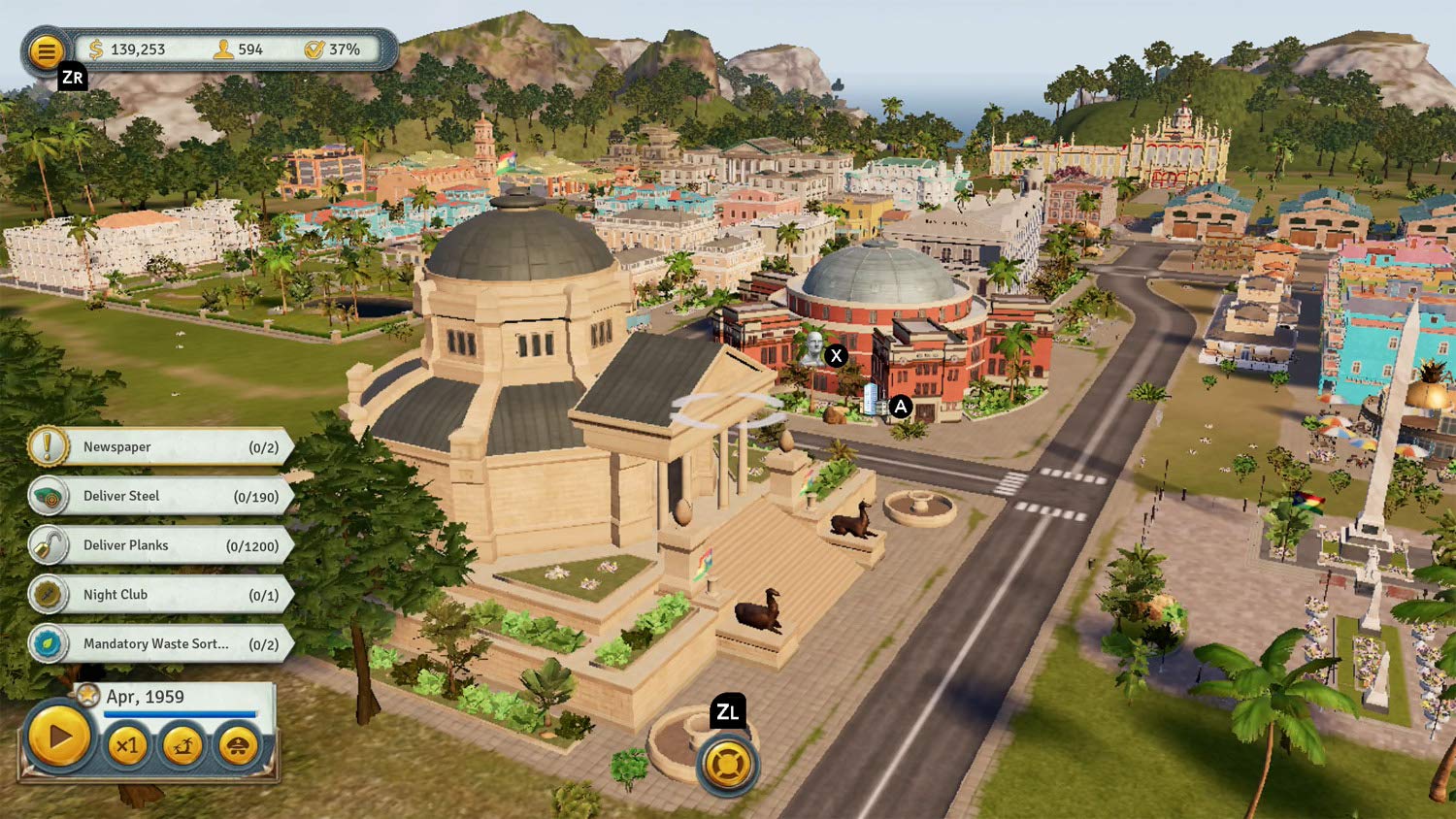 Tropico 6 - Nintendo Switch Game | Political Simulation & Strategy Game for Adults - Perfect for Home Entertainment & Travel Gaming