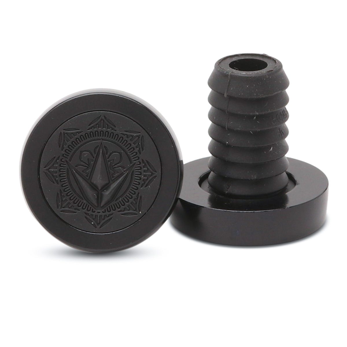 Envy Halo Bar Ends - Motorcycle Handlebar Accessories for Comfort & Style - Perfect for Cruisers, Touring Bikes & Long Rides