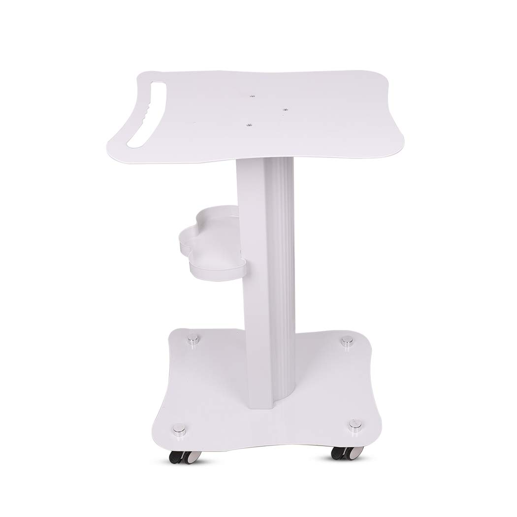 LUVODI 2-Tier Beauty Salon Trolley Cart with Lockable Wheels - 65KG Capacity Rolling Spa Equipment Organizer for Hairdressing, Medical Instruments & Salon Storage | Perfect for Salon, Spa, Clinic & Home Beauty Station Organization