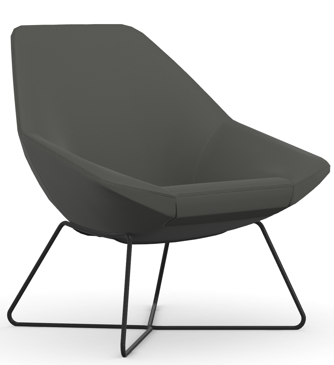 9 to 5 JAX Mid Back Lounge Chair (9211) - Ergonomic Office Chair for Home & Work - Perfect for Workstations, Conference Rooms, and Relaxation Areas