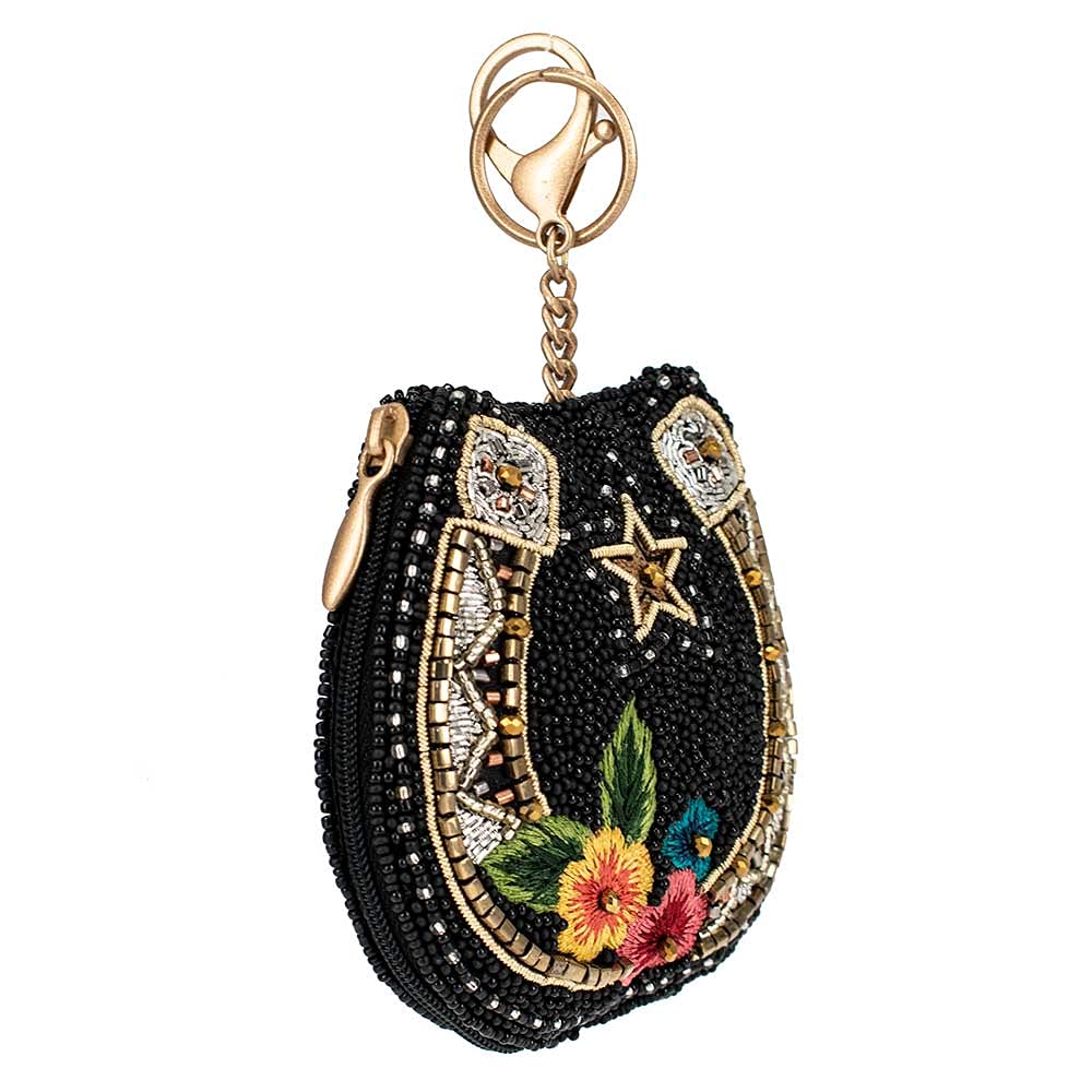 Mary Frances Good Luck Theme Phone Bag & Crossbody Purse for Women | Handmade Fashion Accessory | Small Purse for Everyday Use, Travel & Special Occasions