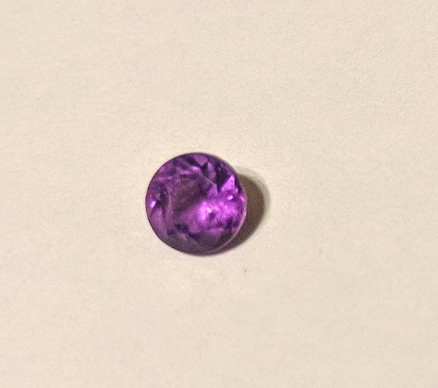 Natural Genuine Brazilian Amethyst Loose Stones - Round Cut 2mm to 6mm (VVS Eye Clean) | February Birthstone for Jewelry Making - Wholesale Bulk Gemstones for Rings, Necklaces & DIY Craft Projects