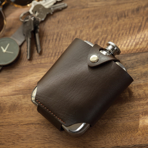 Premium Stainless Steel Insulated Flask with Leak-Proof Lid & Travel Case - Perfect for Hiking, Camping, and Outdoor Adventures