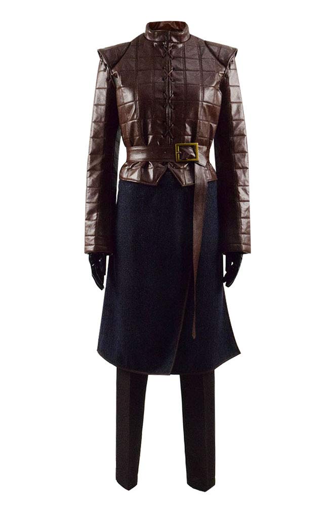 Arya Cosplay Costume for Women - Medieval Training Battle Outfit for Halloween, LARP, Comic Con & Cosplay Events - Game of Thrones Inspired Warrior Costume