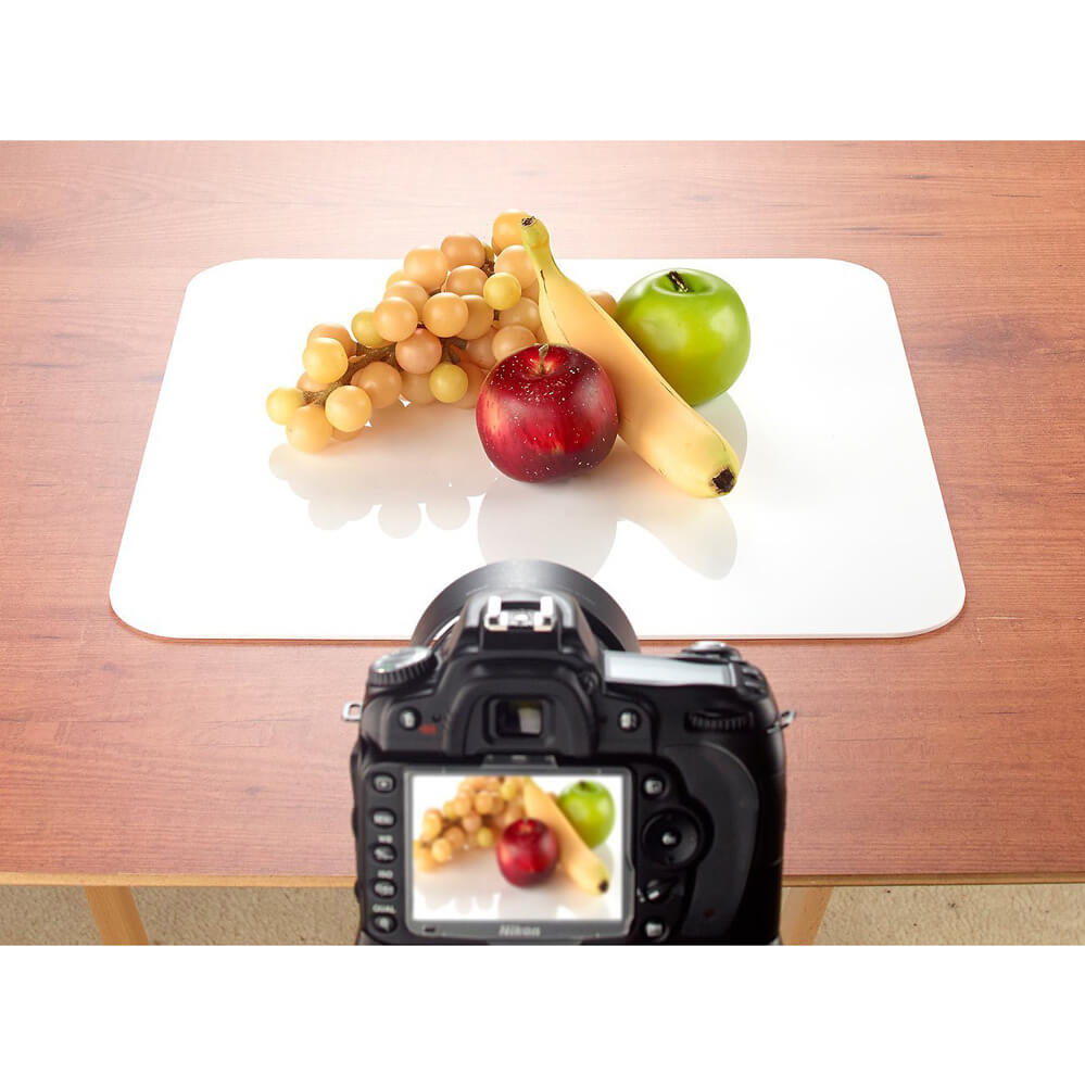 2-Pack 60x60cm Black & White Reflective Acrylic Boards for Professional Product Photography - Perfect for Etsy, Amazon & eBay Listings, Jewelry & Small Item Photography