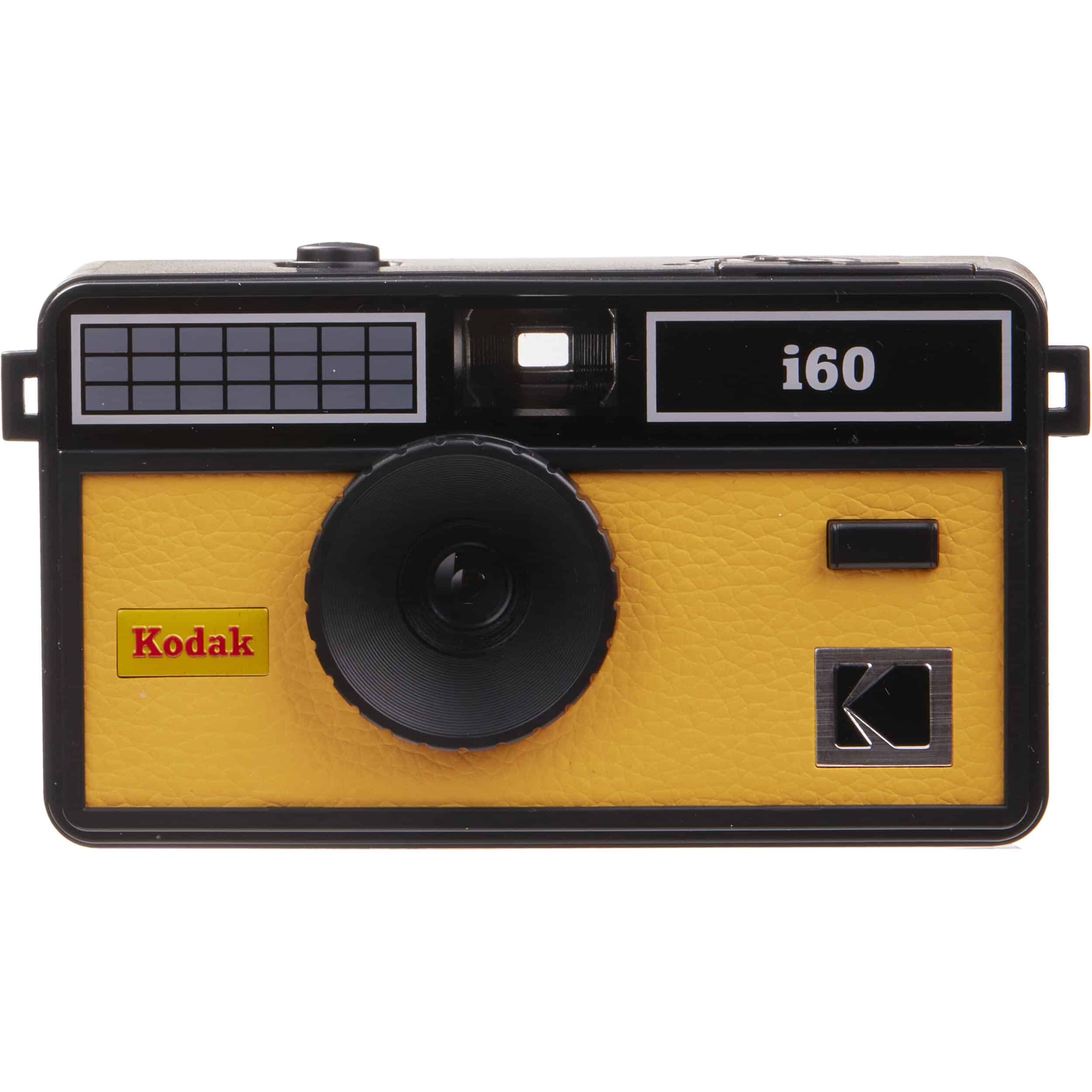 Kodak i60 Reusable Film Camera - Vintage Style 35mm Film Camera with Flash, Yellow | Perfect for Travel, Parties & Retro Photography Enthusiasts