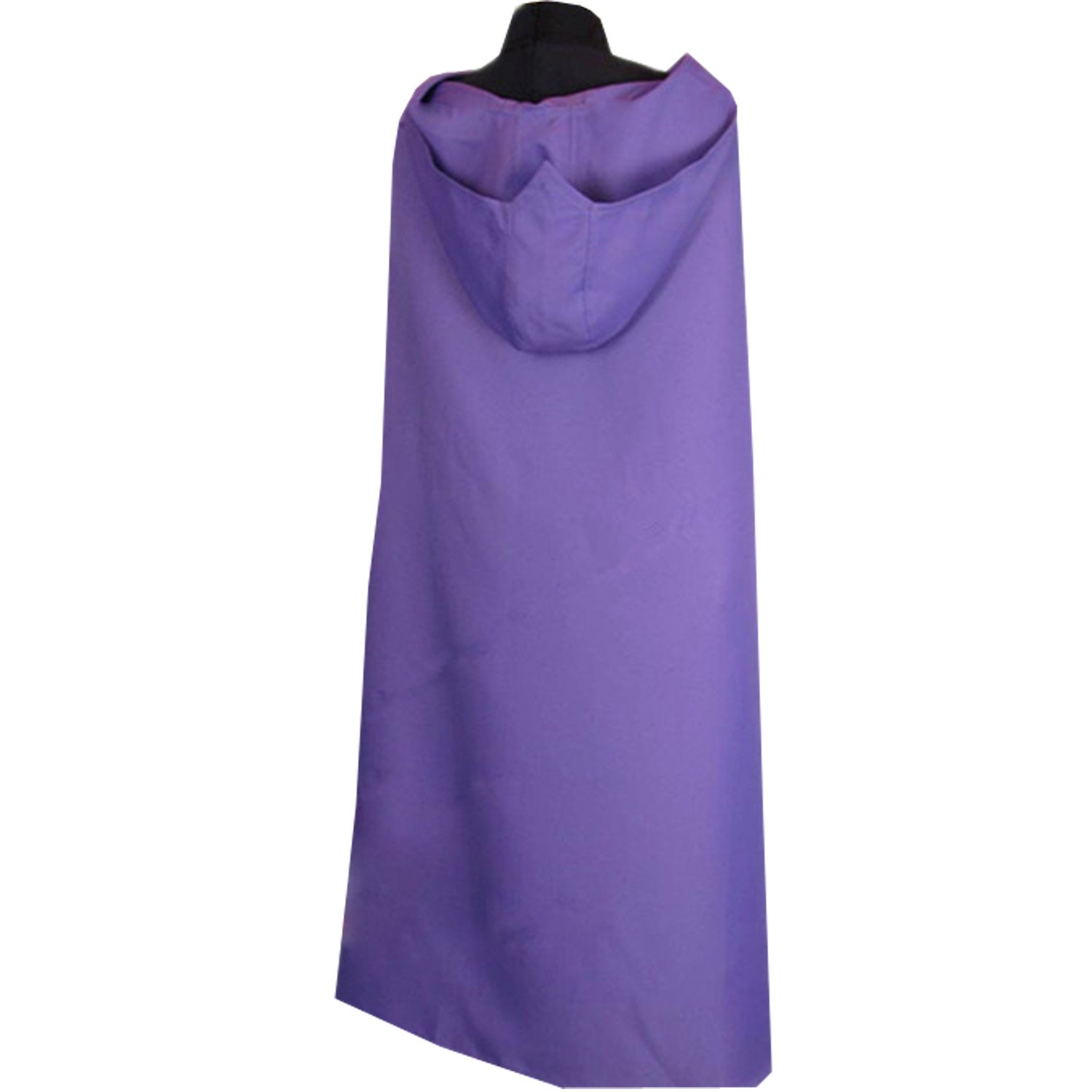 Anime Women's Purple Cloak with Black Jumpsuit - Gothic Cosplay Costume for Halloween, Comic Con, and Themed Parties | Perfect for Cosplay Enthusiasts and Halloween Events