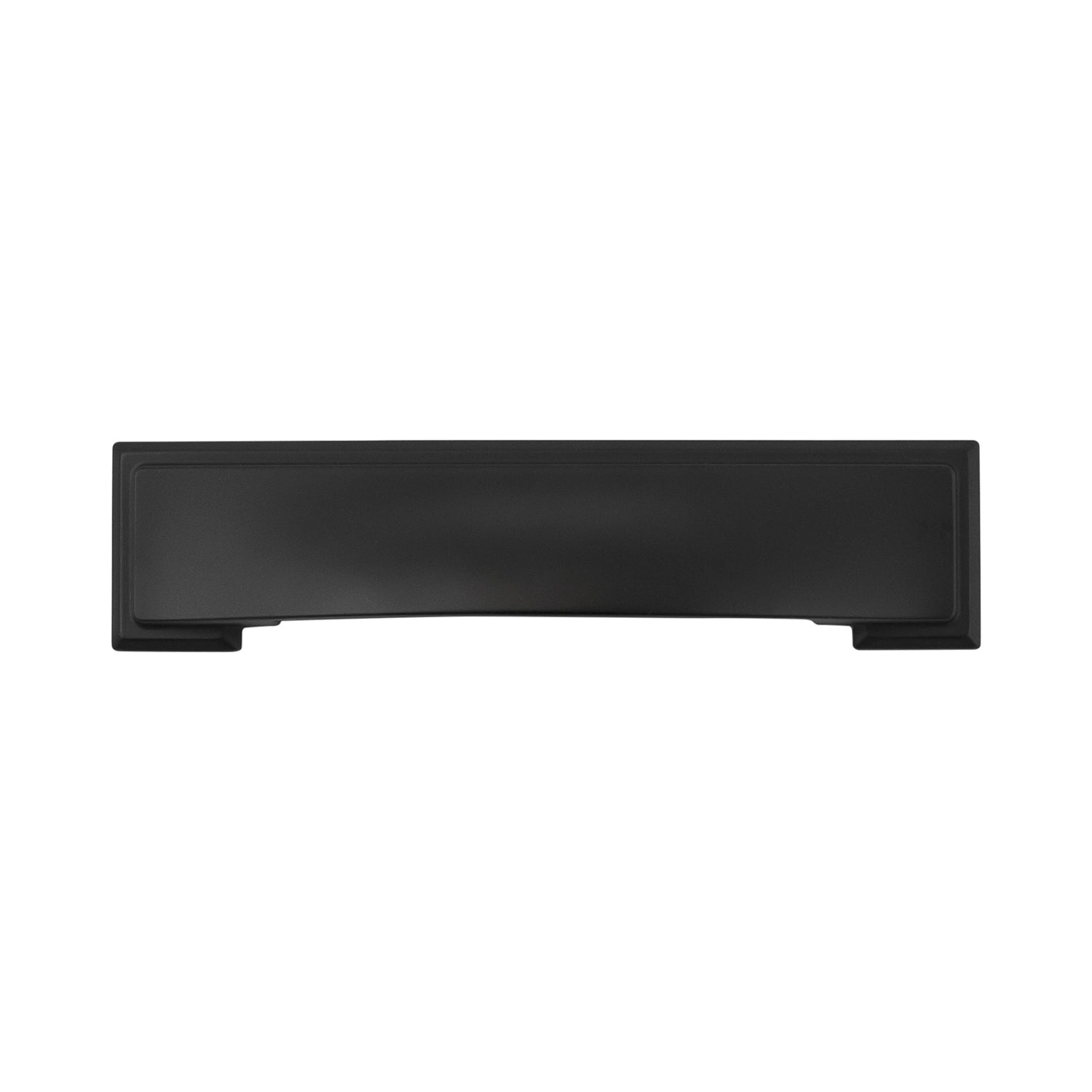 3 Inch to 5 1/16 Inch Dover Cup Pull Handles - Matte Black Cabinet Hardware (96mm & 128mm Center to Center) - Perfect for Kitchen Cabinets, Dressers & Furniture Drawers