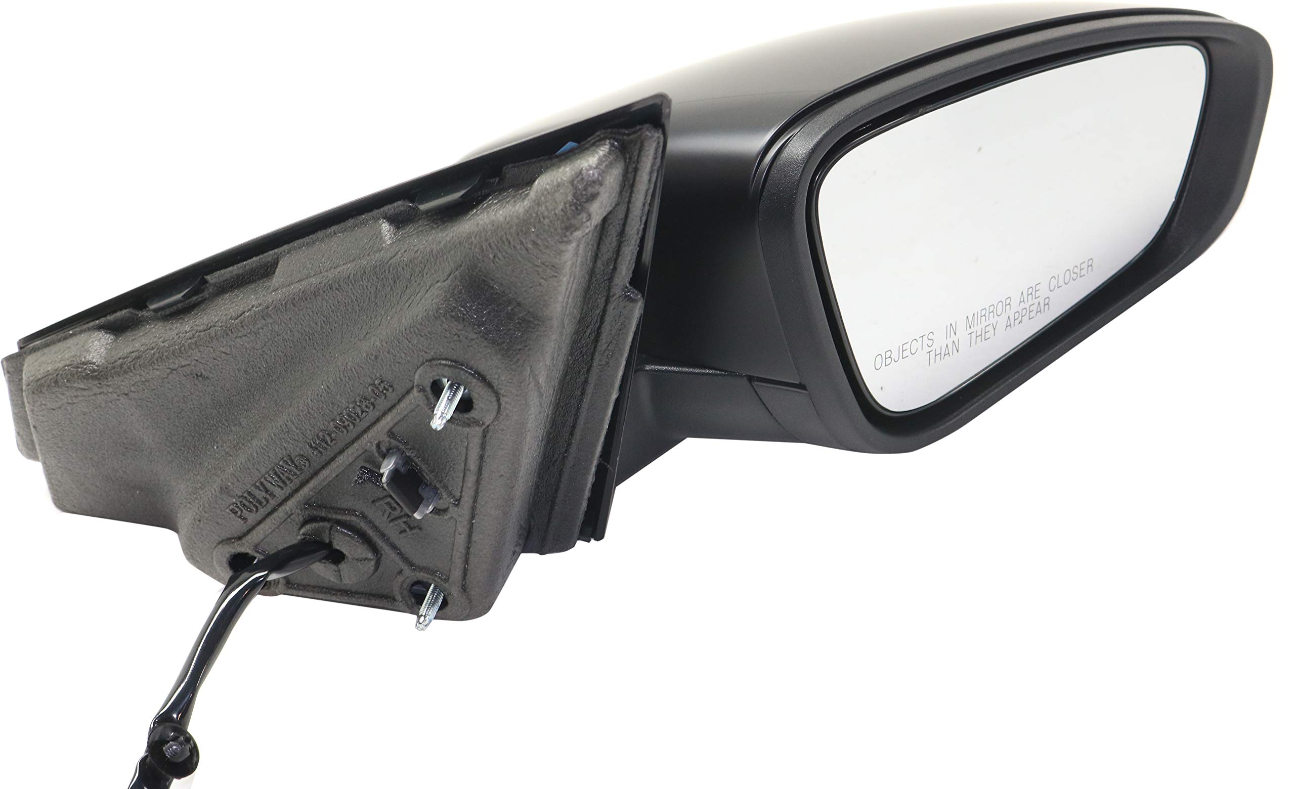 2015-2017 Chrysler 200 Passenger Side Power Mirror Replacement - Non-Heated, No Signal Light/Blind Spot Monitor - Perfect for DIY Garage Repairs & Auto Body Shops