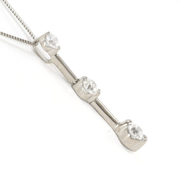 18K White Gold Diamond Necklace for Women - Elegant & Timeless Jewelry Gift for Anniversary, Wedding, or Special Occasions