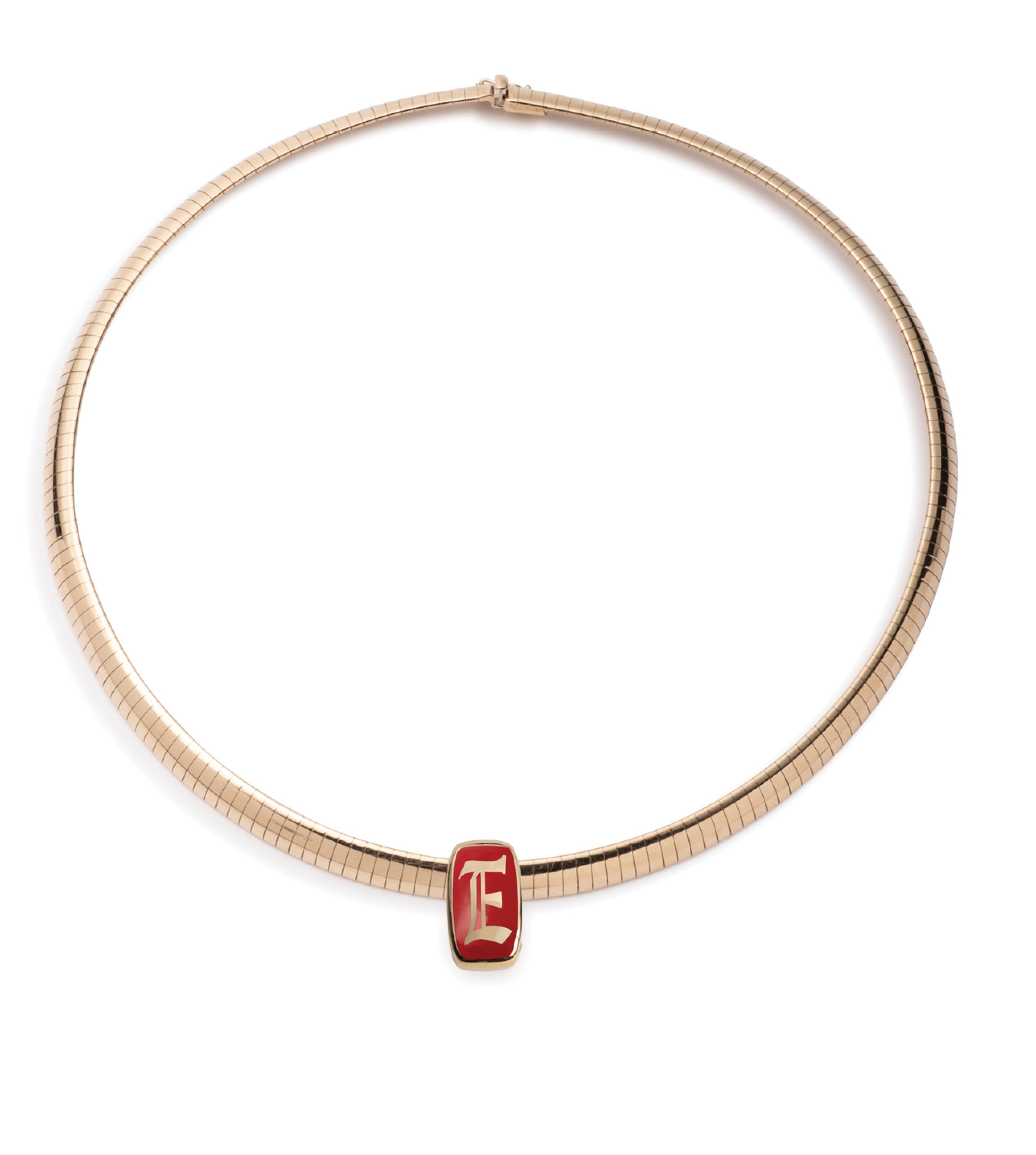 Personalized Initial & Number Ceramic Heart Slide Pendant Necklace - Elegant Collar Chain for Women, Gift for Her, Valentine's Day, Anniversary & Everyday Wear