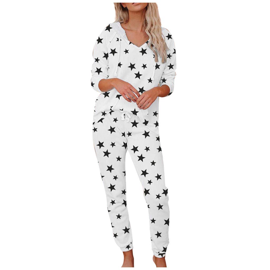 Women's 2-Piece Tie-Dye Hoodie and Jogger Set - Casual Lounge Wear & Workout Outfit for Women - Matching Tracksuit for Gym, Yoga, and Everyday Comfort