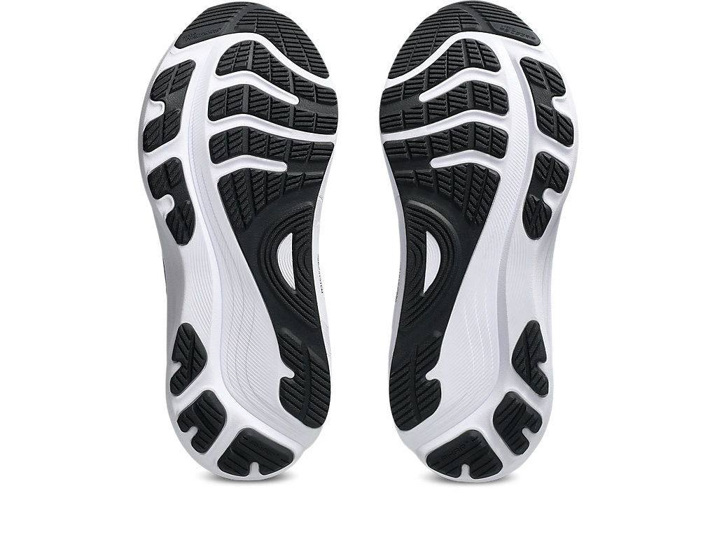 ASICS Women's GEL-Kayano 32 Wide Running Shoes - Black/White (002) - Stability & Cushion for Long Distance Running, Walking & Gym Workouts