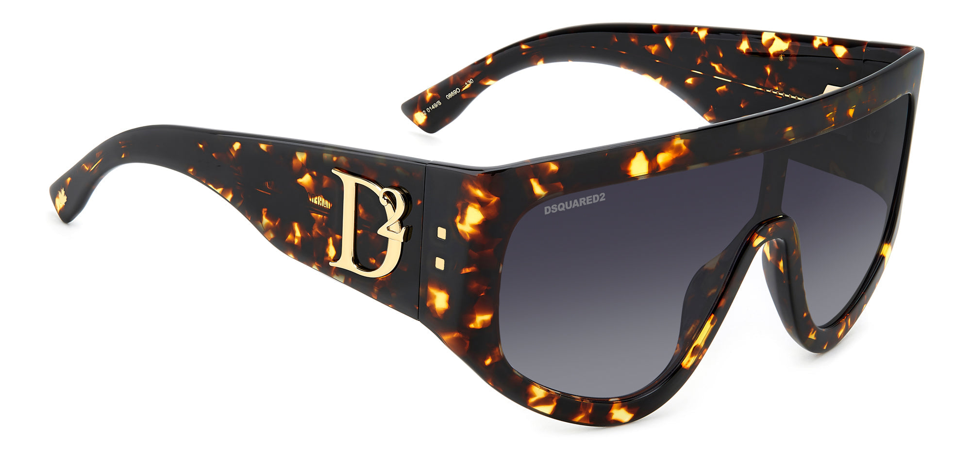 DSQUARED2 D2 0149/S Sunglasses - Luxury Designer Shades for Men & Women - UV Protection & Polarized Lenses - Perfect for Driving, Travel & Outdoor Activities