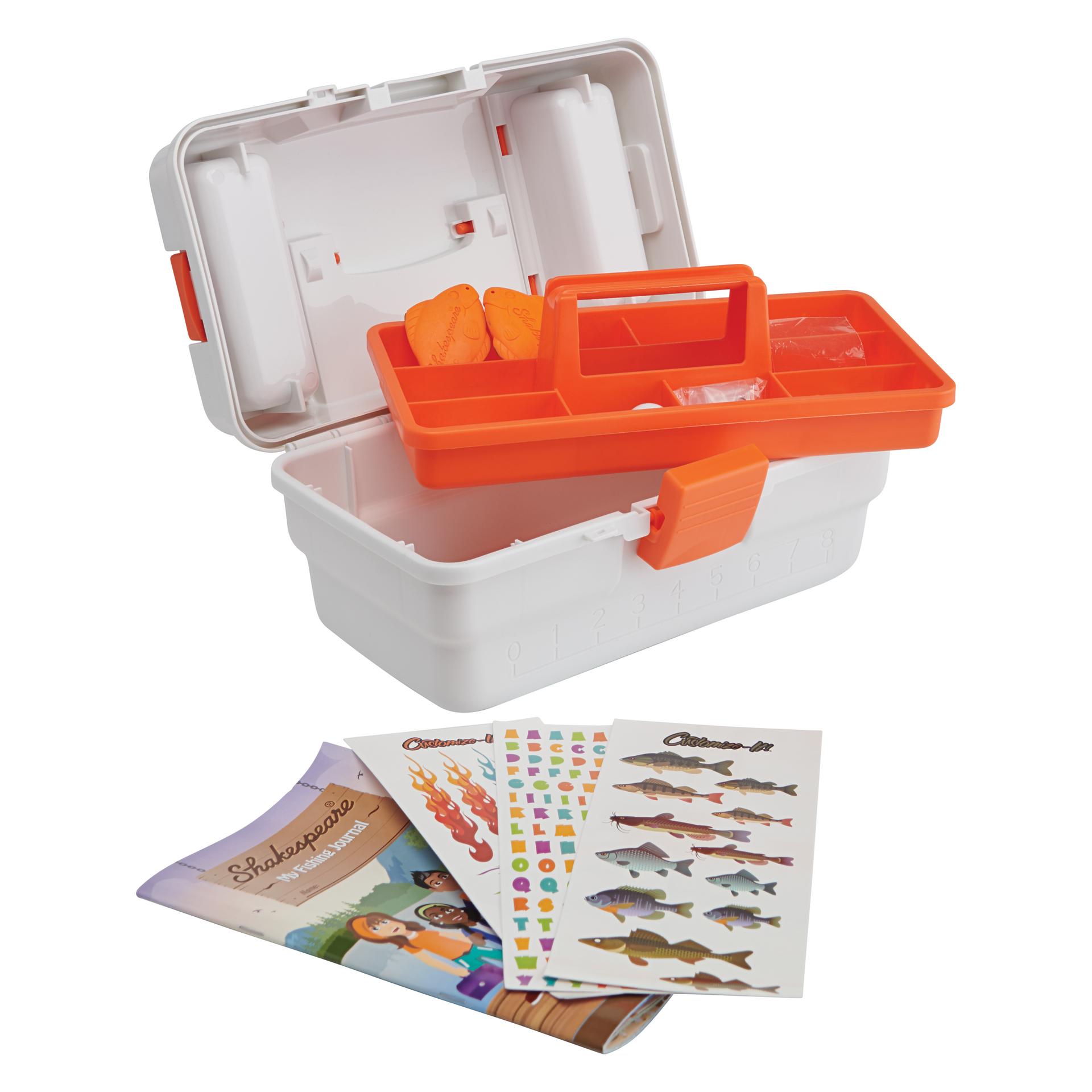 Customize It® Tackle Box - Waterproof Fishing Organizer with Adjustable Compartments - Perfect for Bass, Trout & Saltwater Fishing Gear Storage