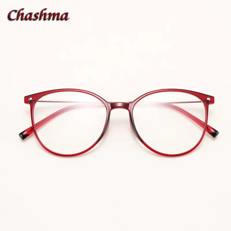 Unisex Full Rim Round Ultem Eyeglasses 2155 - Lightweight Durable Glasses for Men & Women - Perfect for Reading, Work, and Everyday Use
