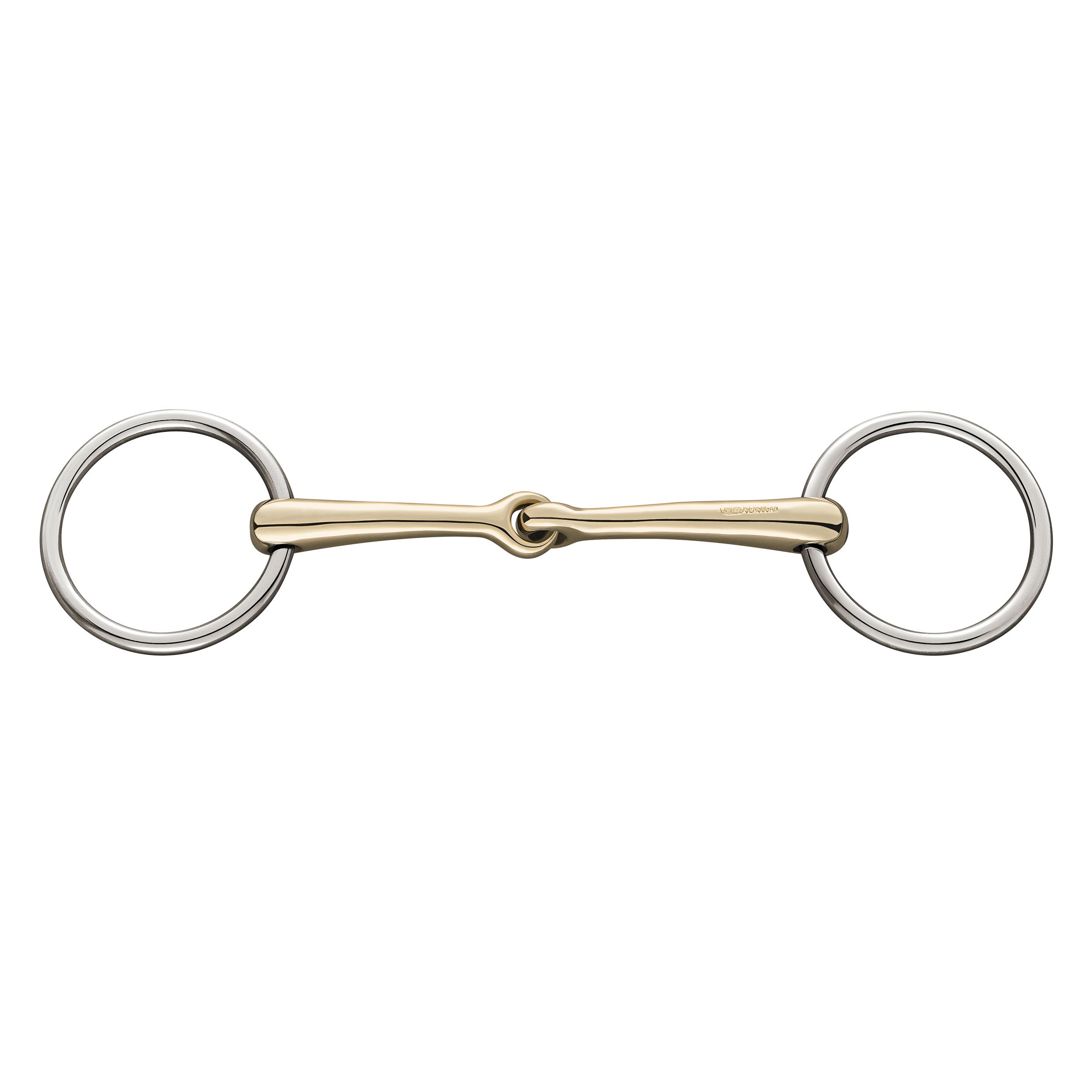 Sprenger Jointed Loose Ring Bradoon Bit with SST-Rings - High Quality Stainless Steel Horse Bit for Dressage & Training - Perfect for Sensitive-Mouthed Horses & Professional Equestrian Use
