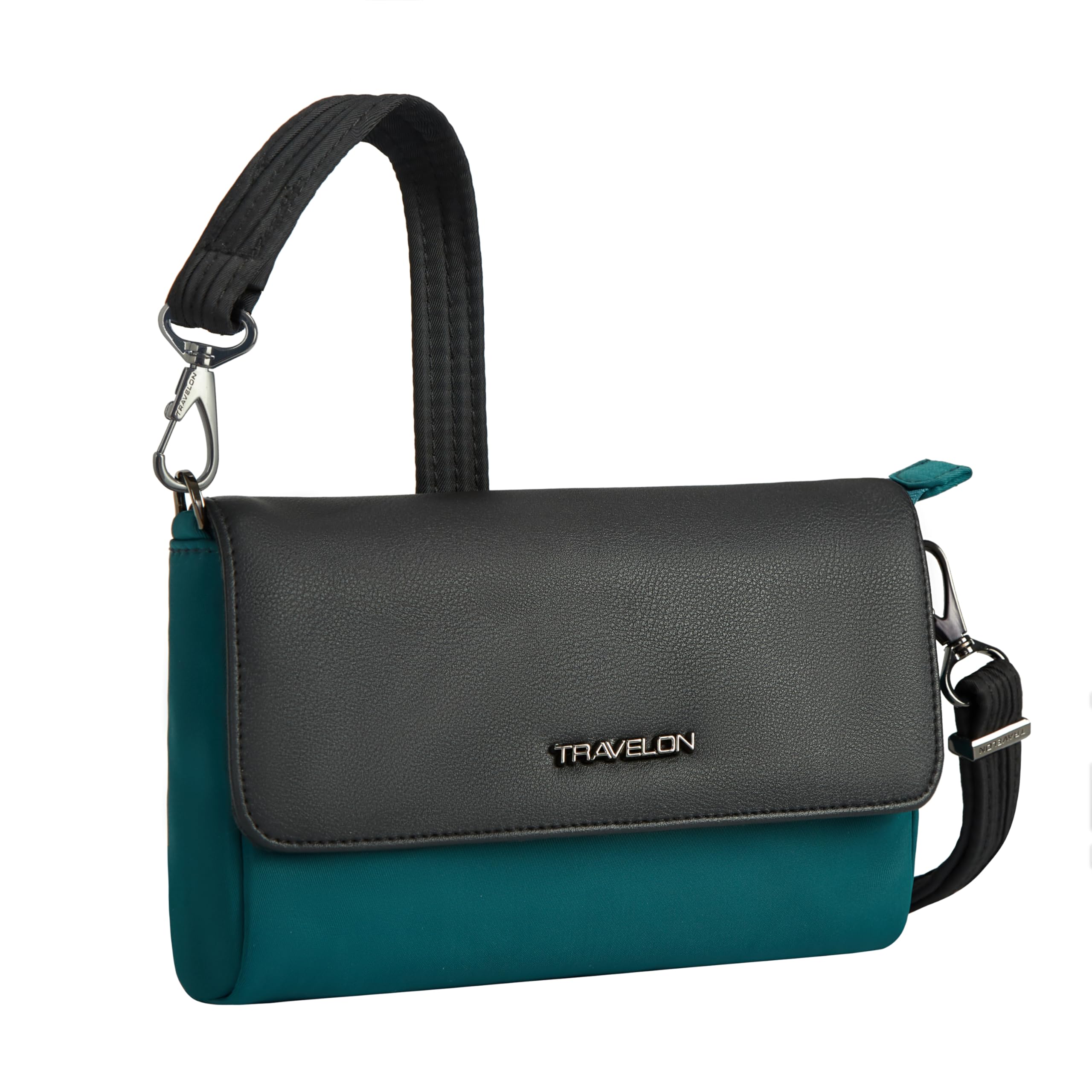 Travelon Anti-Theft Addison Convertible Crossbody Belt Bag - Secure Hands-Free Travel Purse for Women, Men | Ideal for Vacation, Commuting & Daily Use