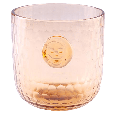 Skull Stamp DOF Glass - Premium Handmade Glass Art for Home Decor, Gifts & Collectibles | Perfect for Halloween, Gothic Decor & Unique Party Favors