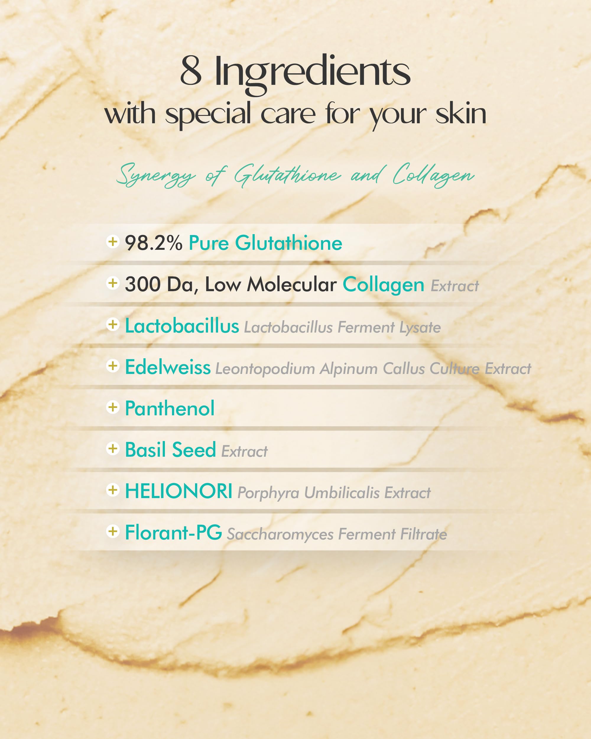 Glutathione Collagen SPF 50+ Sunscreen Stick - Anti-Wrinkle & Brightening Face Sunblock with Silky Finish for Youthful Skin | 0.59oz | Perfect for Daily Sun Protection & Makeup Base