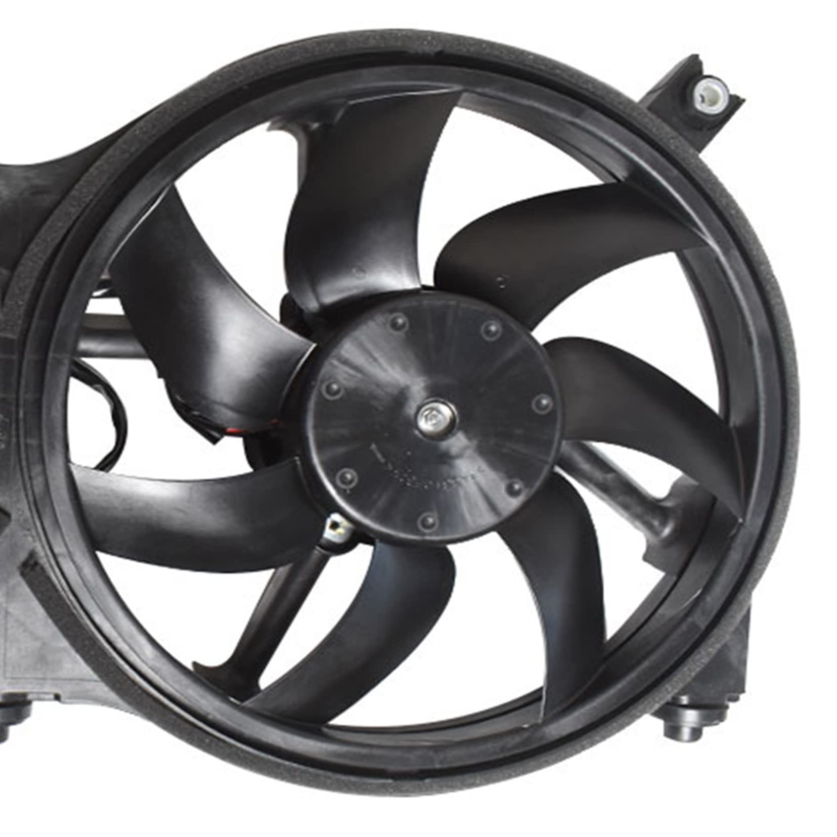 Dual Radiator Condenser Cooling Fan Assembly Replacement for 2014-2020 Infiniti QX60, 2013 JX35, 2013-2020 Nissan Pathfinder - 12V Black (Part# NI3115149, 621-586, 214813JA0E, 623760) - Perfect for Engine Cooling & AC System Maintenance