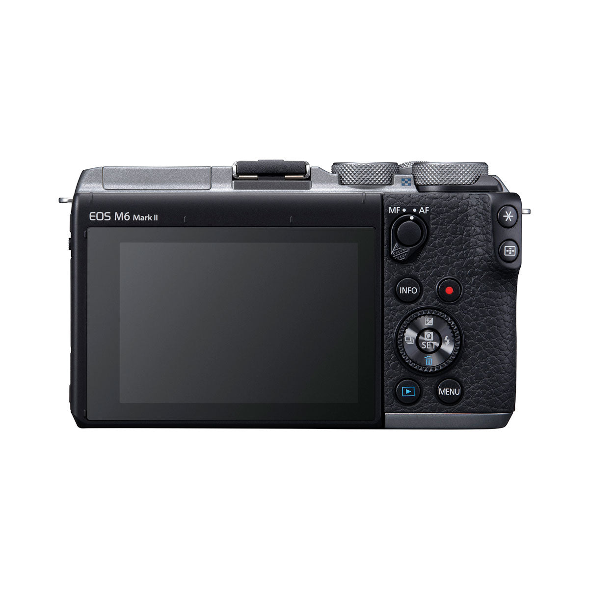 Canon EOS M6 Mark II Mirrorless Digital Camera Body (Silver) - 32.5MP APS-C Sensor, 4K Video, Compact & Lightweight for Travel, Vlogging & Street Photography