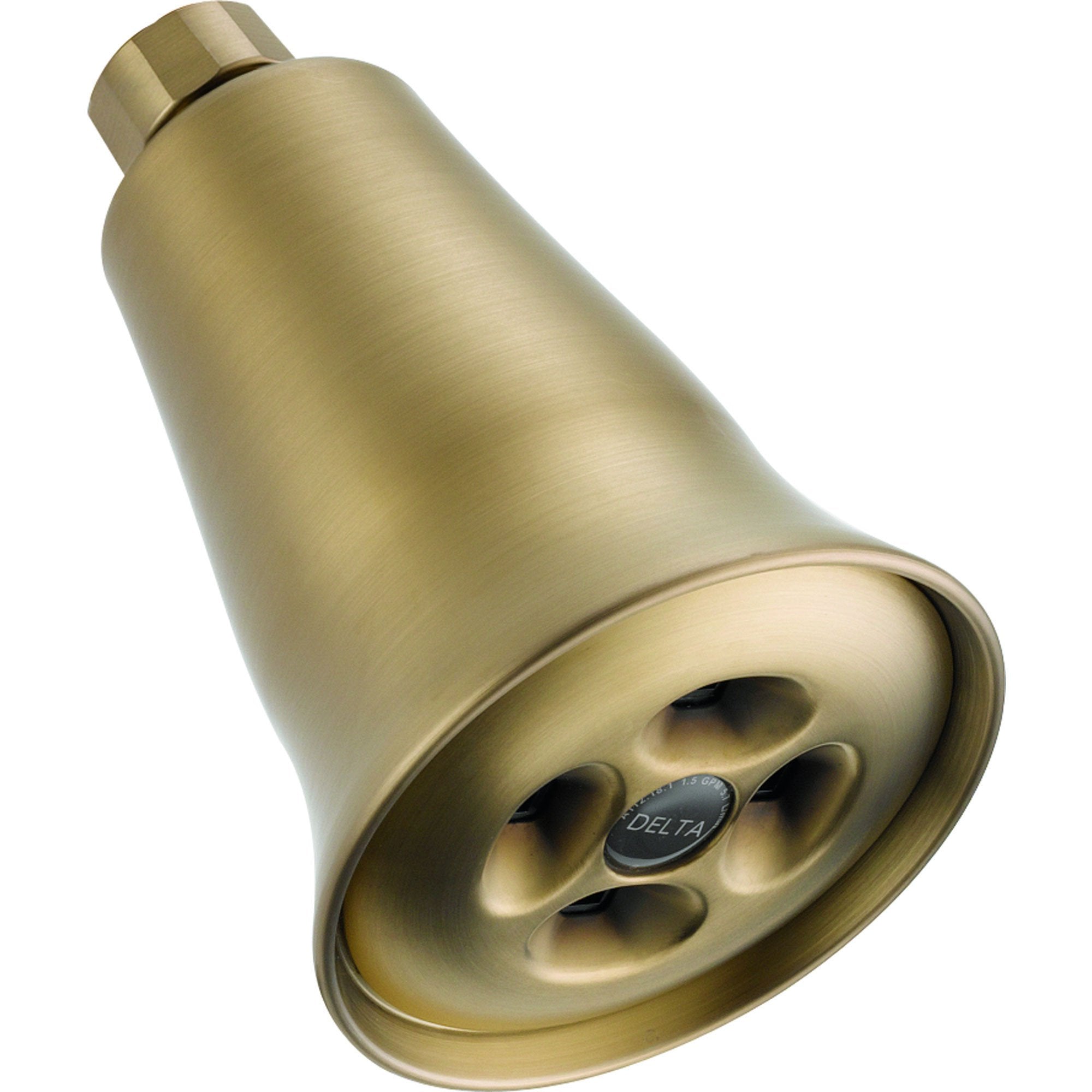 Delta 1.5 GPM H2Okinetic Shower Head in Champagne Bronze - Water Saving Low Flow Showerhead for Spa-Like Experience | Perfect for Bathroom Renovation & Luxury Home Upgrade