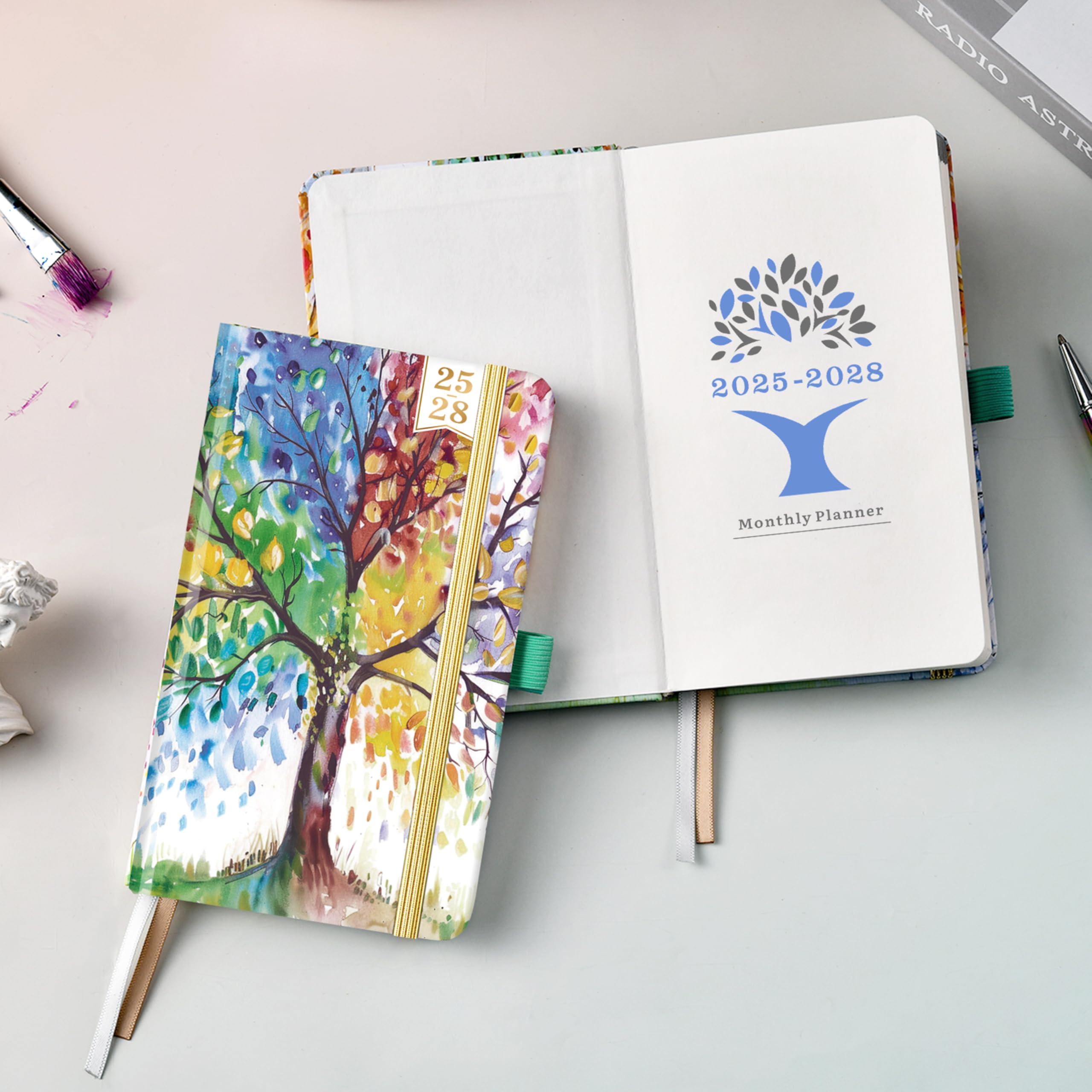 2025-2028 Pocket Calendar & Planner - 3 Year Monthly Organizer (July 2025-June 2028) | 6.3