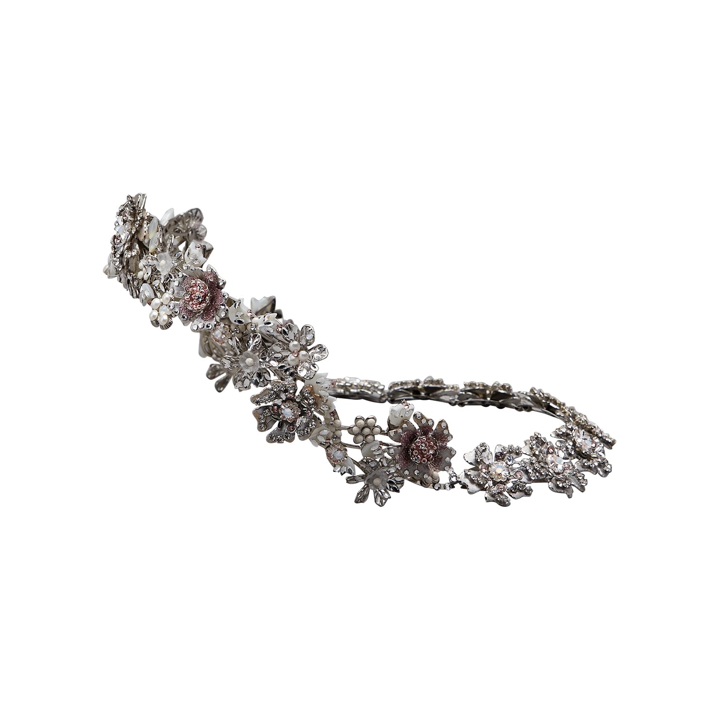 Bliss Crown - Elegant Floral Hair Vine Headband for Women, Perfect for Weddings, Prom, Parties & Special Occasions