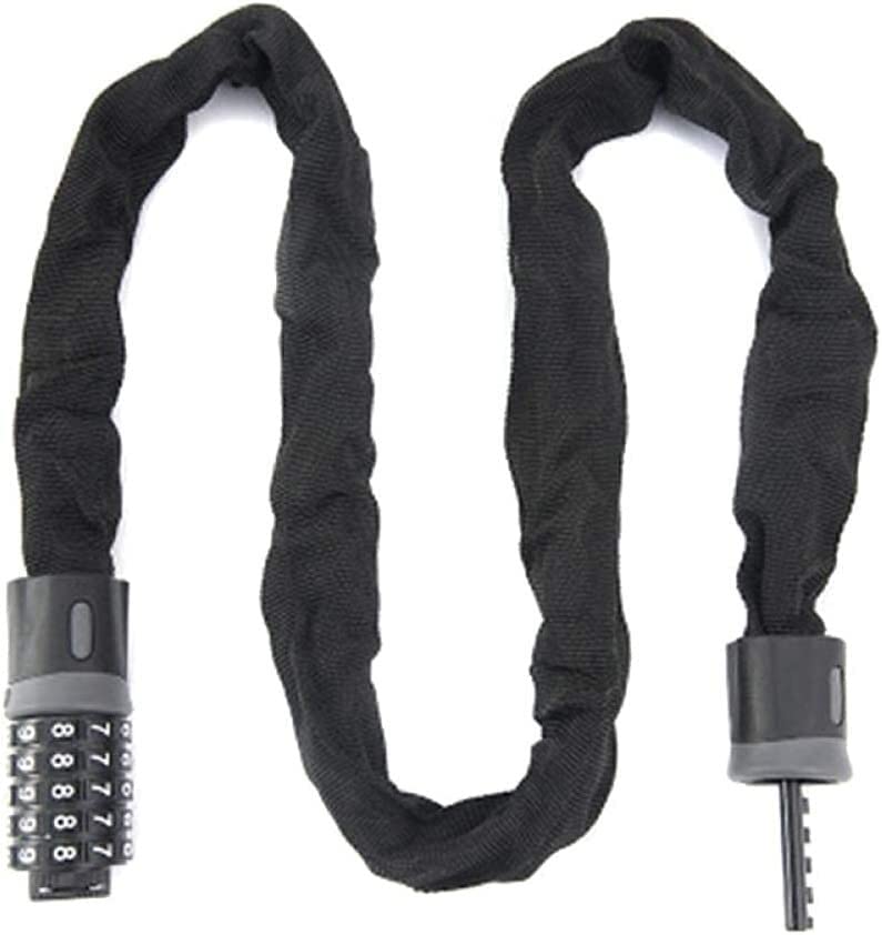 Heavy Duty Anti-Theft Bicycle Lock - 1.5m Password Protected Digital Chain Lock for Outdoor Bike & Motorcycle Security | Perfect for Cycling, Commuting & Urban Riding Accessories