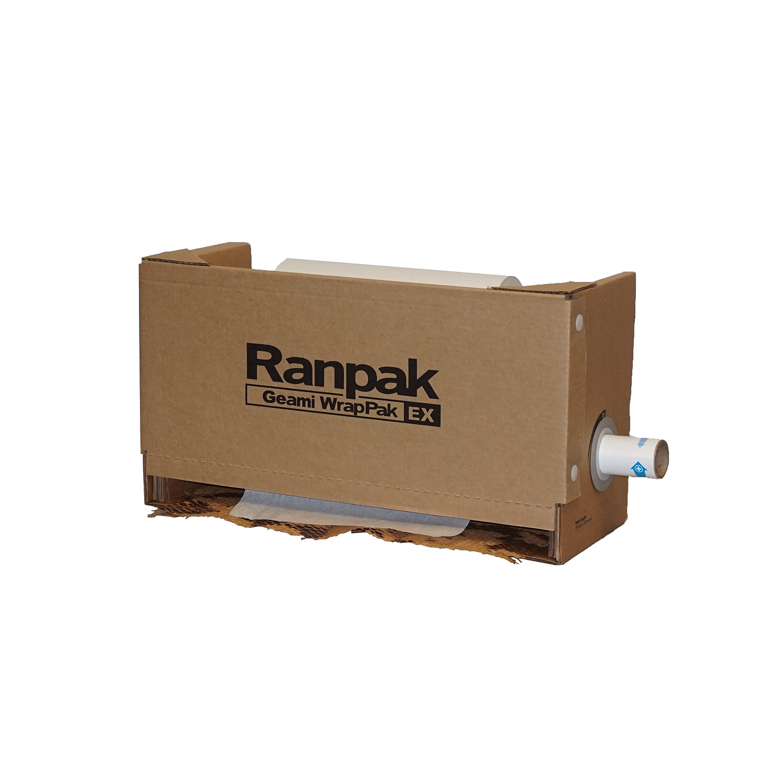 WrapPak Ex 750 Feet Expandable Honeycomb Cushion Wrap - Recyclable & Eco-Friendly Kraft Paper Packing Material for Shipping, Made in USA | Perfect for Protecting Fragile Items During Moving & E-Commerce Shipping
