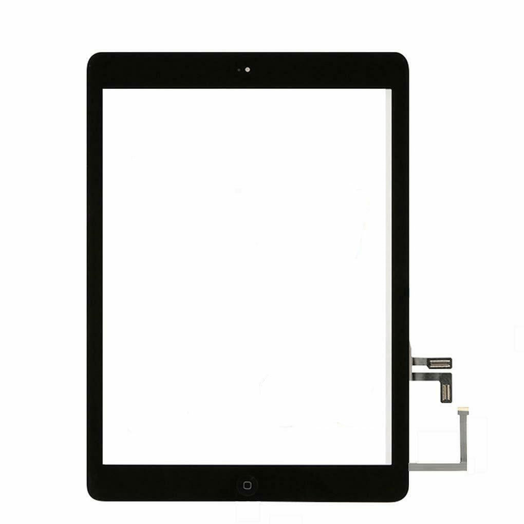 Original iPad Air 1 / iPad 5 (2017) Digitizer Replacement with Pre-Installed Home Button - Aftermarket Plus Black Screen Repair Part - Compatible with iPad Air 1st Gen - Perfect for DIY Fixes & Professional Screen Replacements