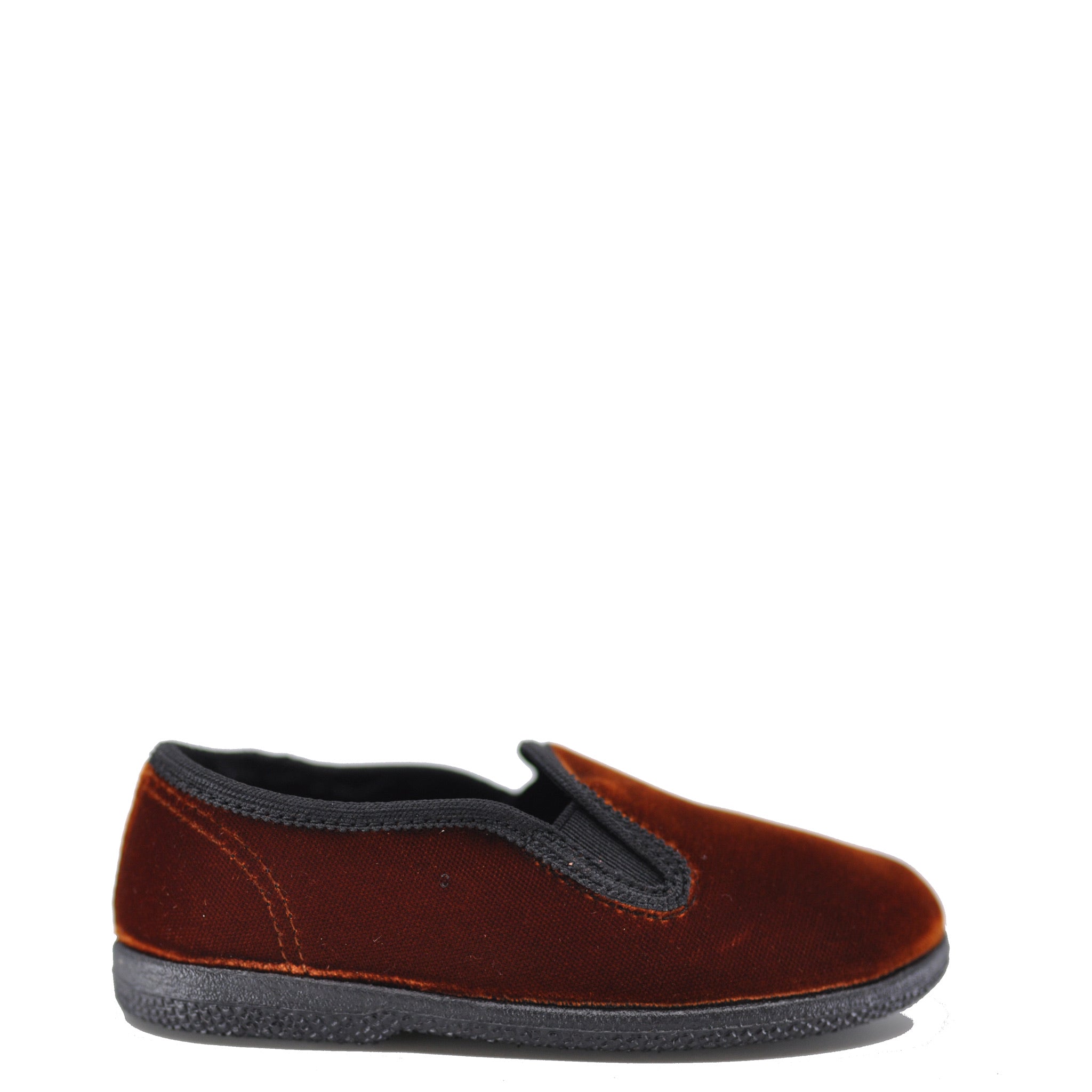Pepe Brown Velvet Slip On Shoes for Women - Comfortable Loafers with Soft Cushioning - Perfect for Casual Wear, Office & Travel
