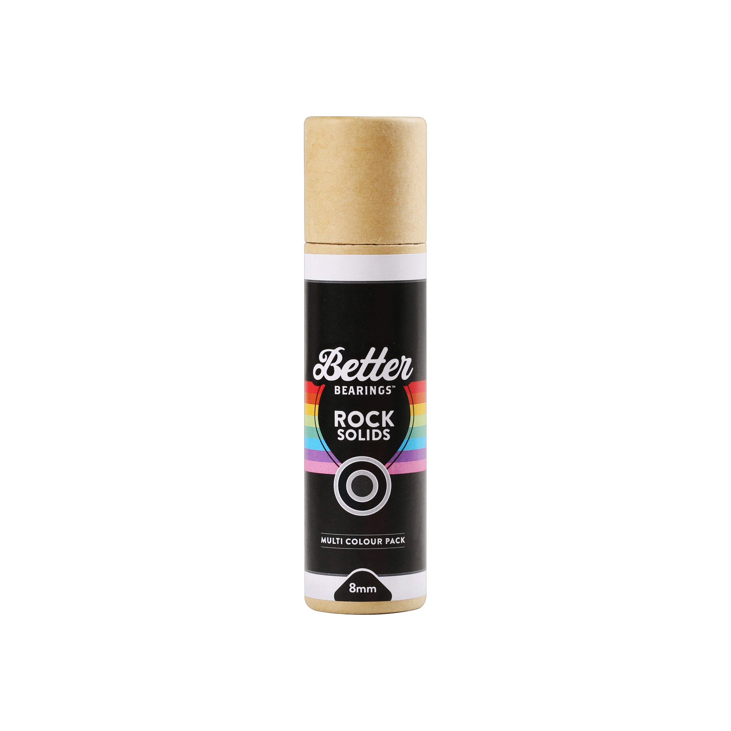 ROCK SOLIDS ABEC 7 Bearings (16 Pack) - High Performance Skateboard & Longboard Bearings for Smooth Riding