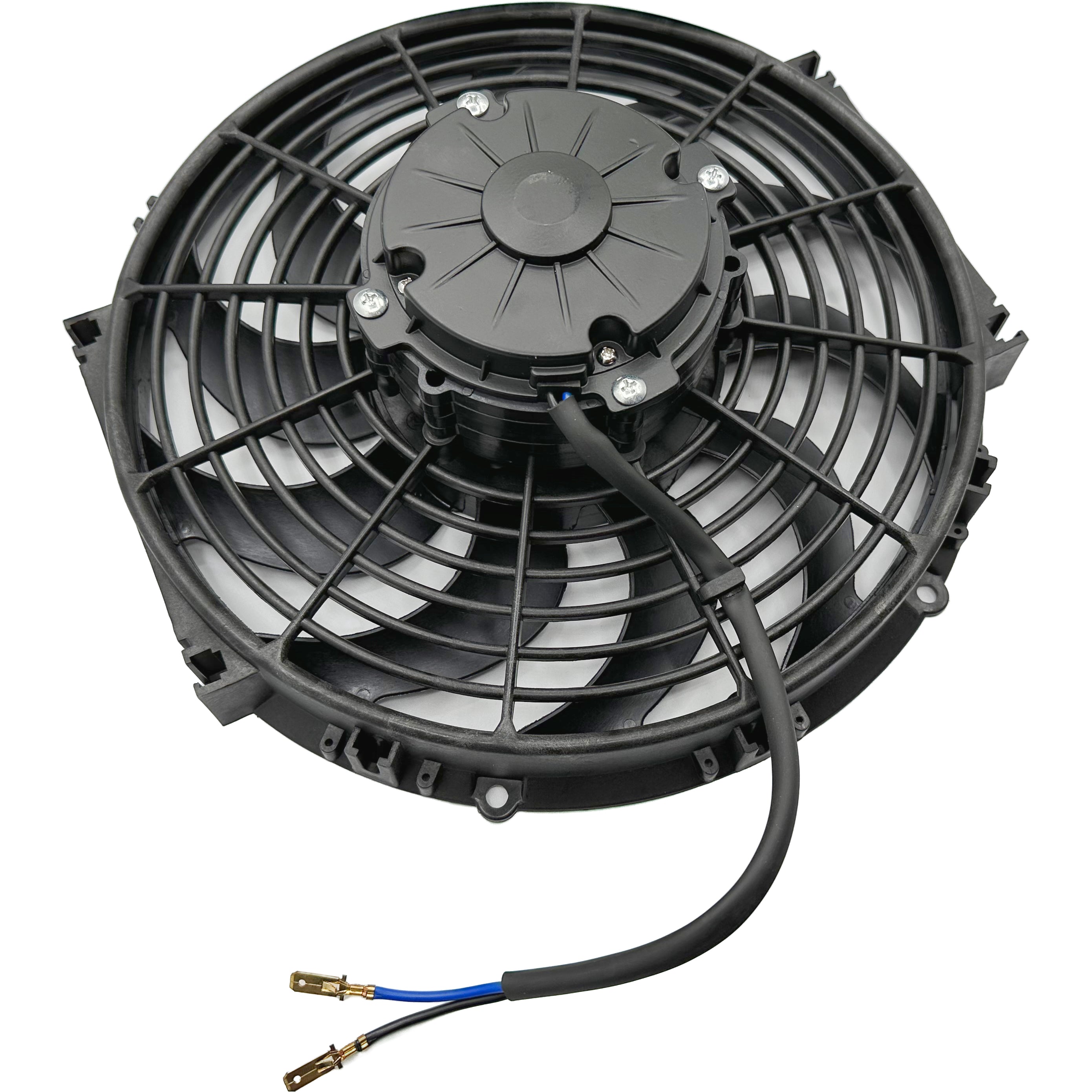 12-13 Inch 180W Electric Fan Push-In Radiator Fin Probe Thermostat Switch Kit - Perfect for Car Cooling System & Engine Temperature Control