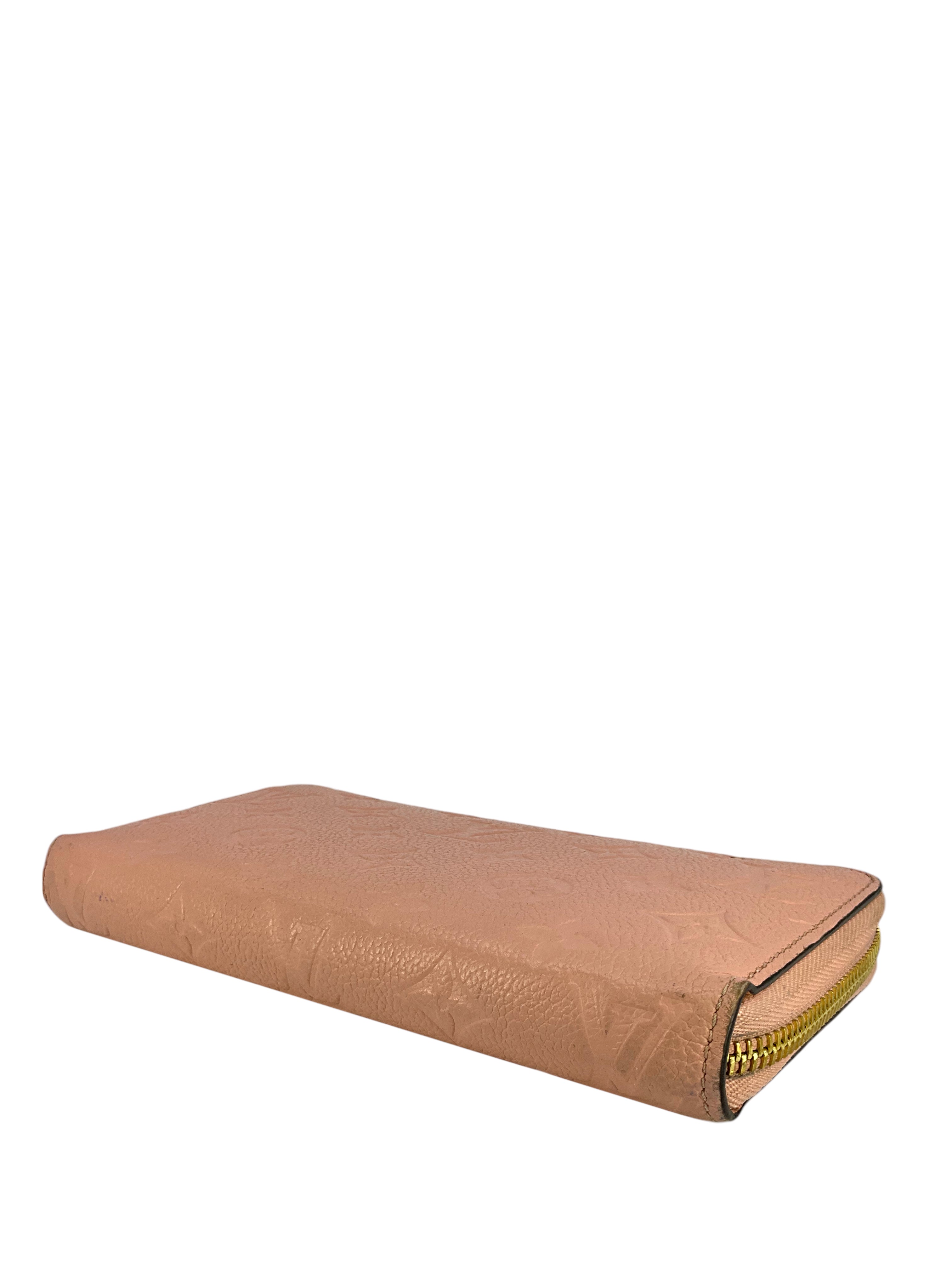 Louis Vuitton Monogram Empreinte Leather Zippy Wallet for Women - Luxury Designer Zip Around Wallet with Card Slots & Coin Pocket - Perfect for Everyday Use, Travel & Gifts