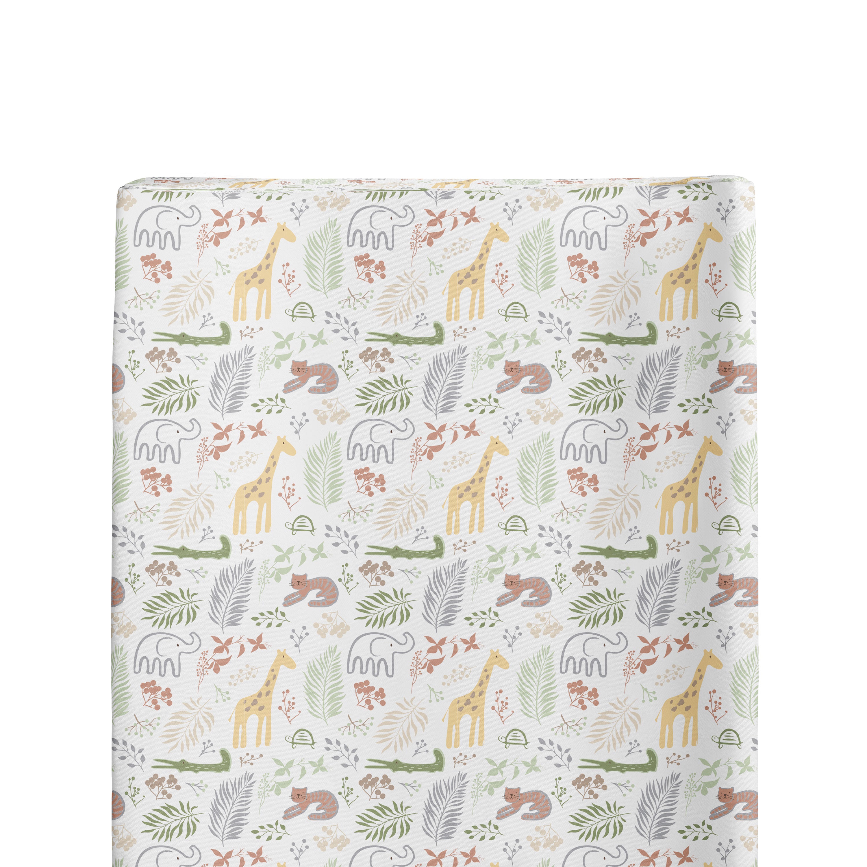 Jungle Bamboo Waterproof Changing Pad Cover - Buy 1 Get 1 Free - Soft & Absorbent for Baby Diaper Changes at Home or On-the-Go
