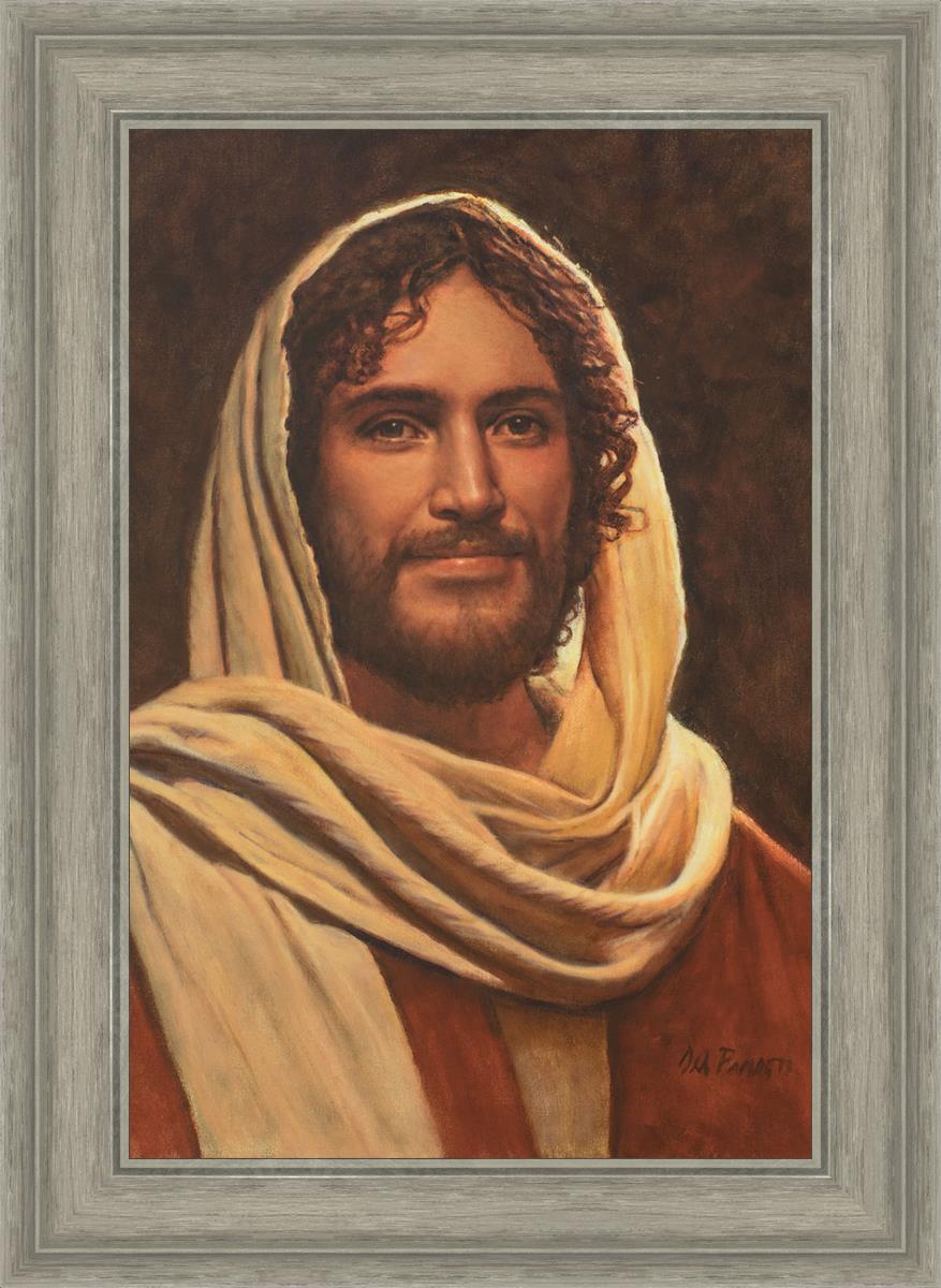 Emmanuel By Del Parson - Premium Religious Wall Art for Home & Church Decor - Perfect for Living Rooms, Bedrooms & Worship Spaces