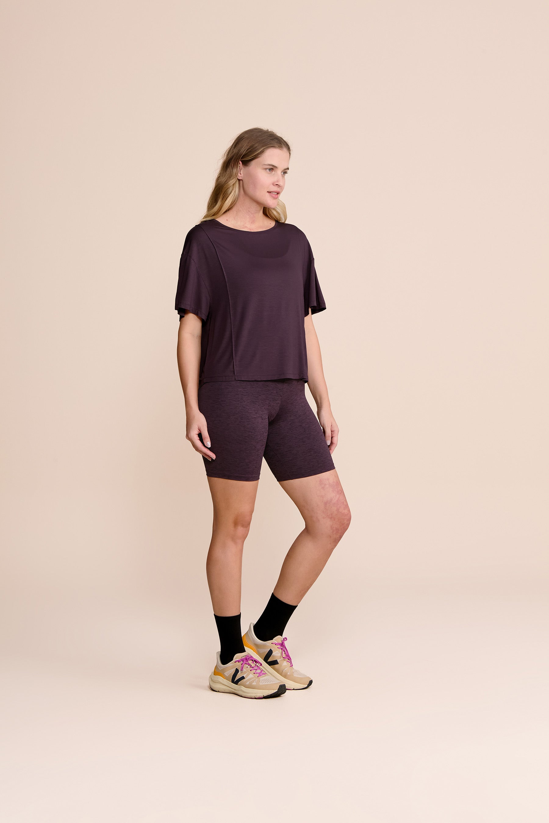 Premium Micromodal T-Shirt for Women - Soft, Breathable & Eco-Friendly - Perfect for Yoga, Lounge & Everyday Wear