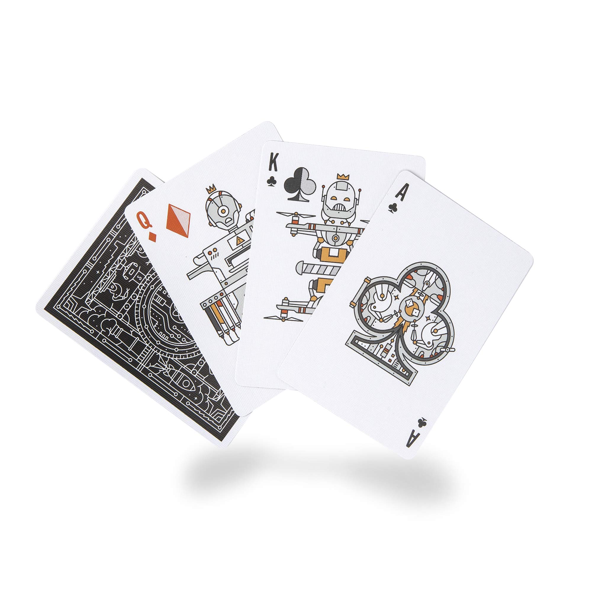 Stellar Factory Robot Playing Cards - Unique Deck Featuring Futuristic Robots | Perfect for Collectors, Card Games & Gifts