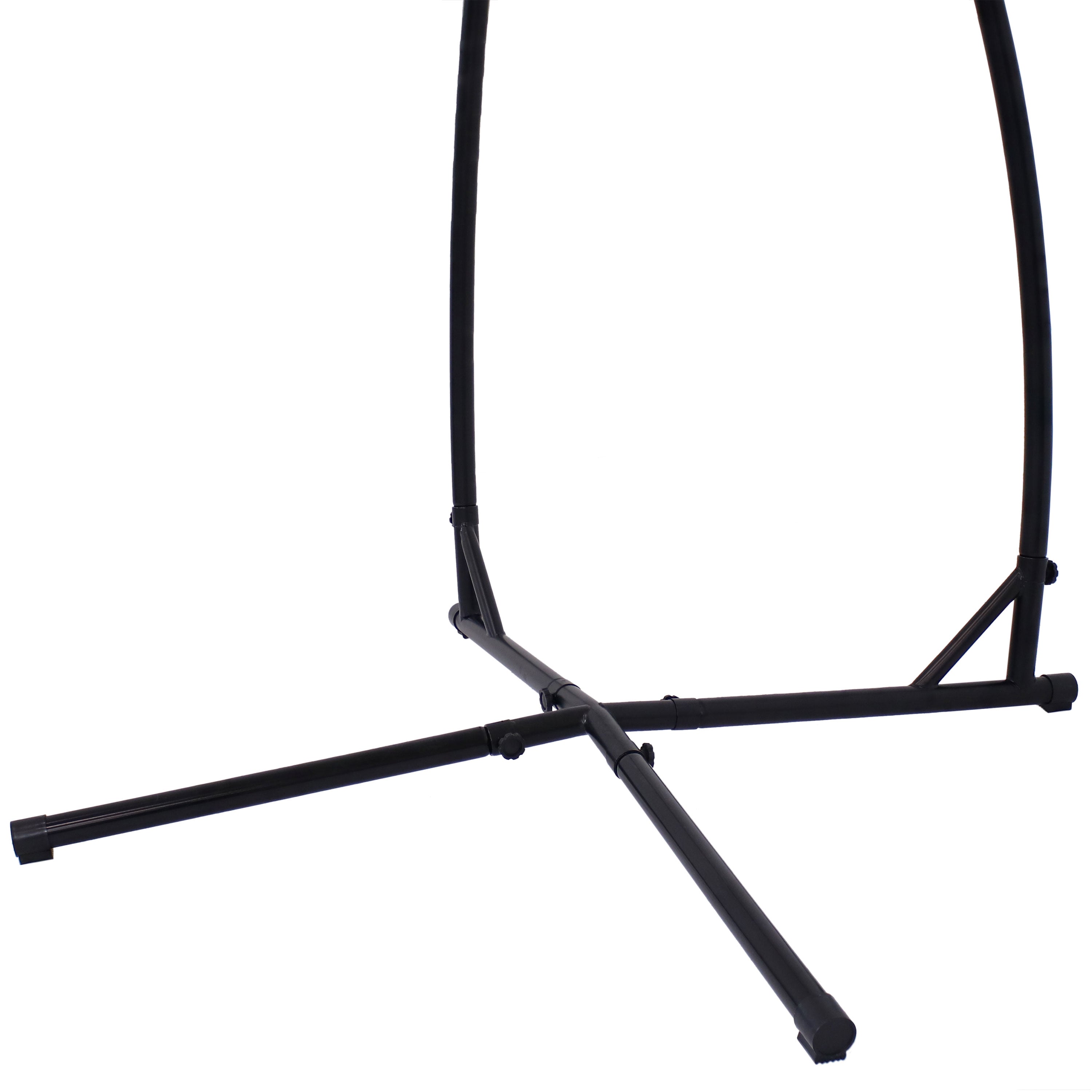 Durable X Stand for Hanging Hammock Chairs - Heavy Duty Indoor/Outdoor Hammock Chair Stand - Perfect for Patio, Garden, Backyard & Relaxation