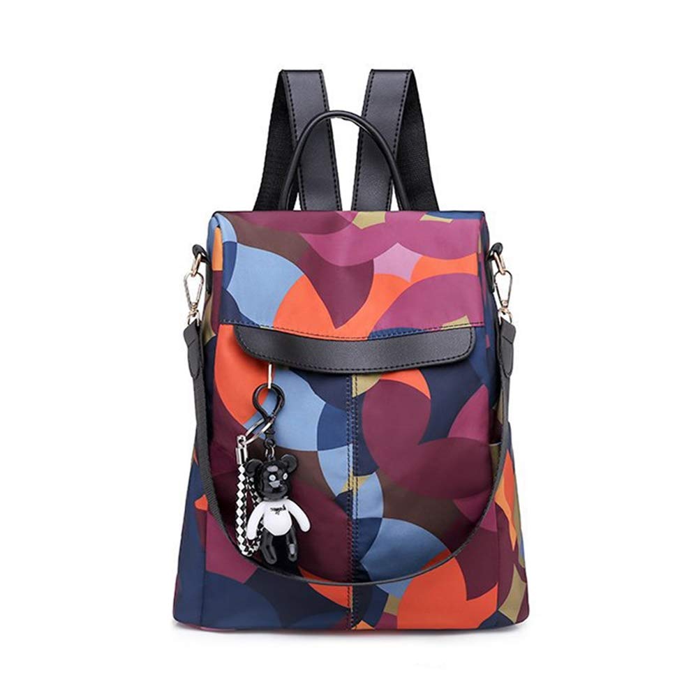 Women's Convertible Backpack & Shoulder Bag - Waterproof Anti-Theft Travel Purse for Work, School & Outdoor Adventures