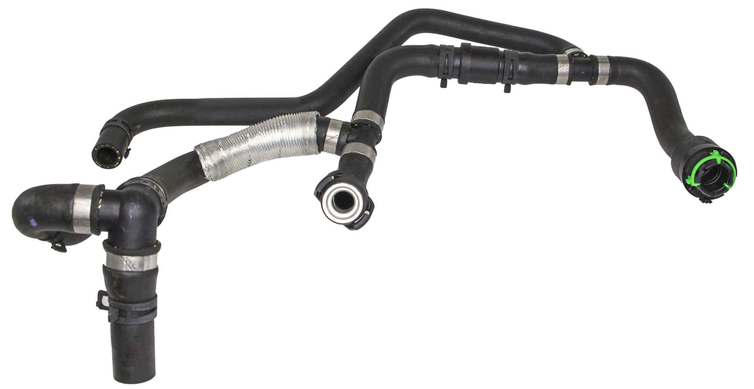 HVAC Heater Hose Assembly 5 Branch - Durable Rubber Hose with Push-On Connector - Compatible with Jaguar Vehicles - Perfect for Automotive Heating & Cooling System Repairs