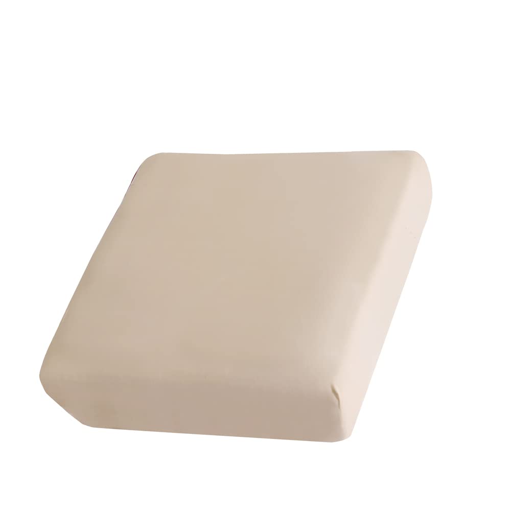 AURLOE Waterproof Stretch Sofa Slipcover - 1pc Elastic Couch Cover Furniture Protector for Armchair, Loveseat, 3 & 4 Seater - Beige | Perfect for Living Room, Bedroom & Pet-Friendly Homes