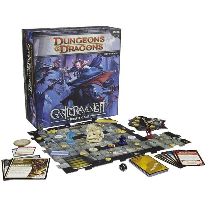 Dungeons & Dragons: Castle Ravenloft Board Game - Cooperative Fantasy Adventure for 1-5 Players | Perfect for Game Nights & RPG Enthusiasts