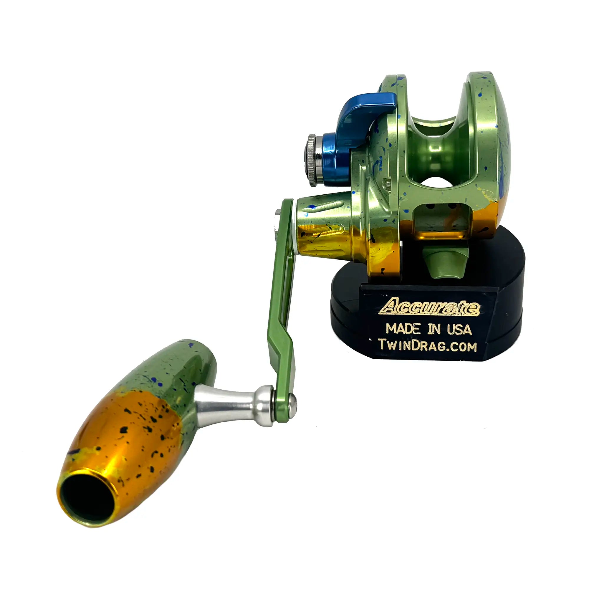 Accurate Custom Color Clearance Reels - High Precision Fishing Gear for Bass, Trout & Saltwater Fishing | Perfect for Freshwater & Offshore Angling
